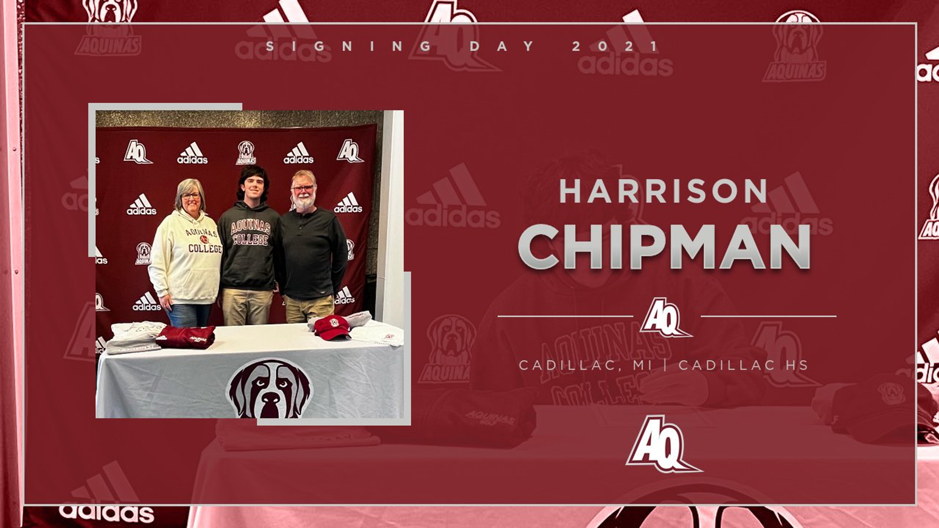 Men's Golf Adds Harrison Chipman to 22' Recruiting Class Aquinas College