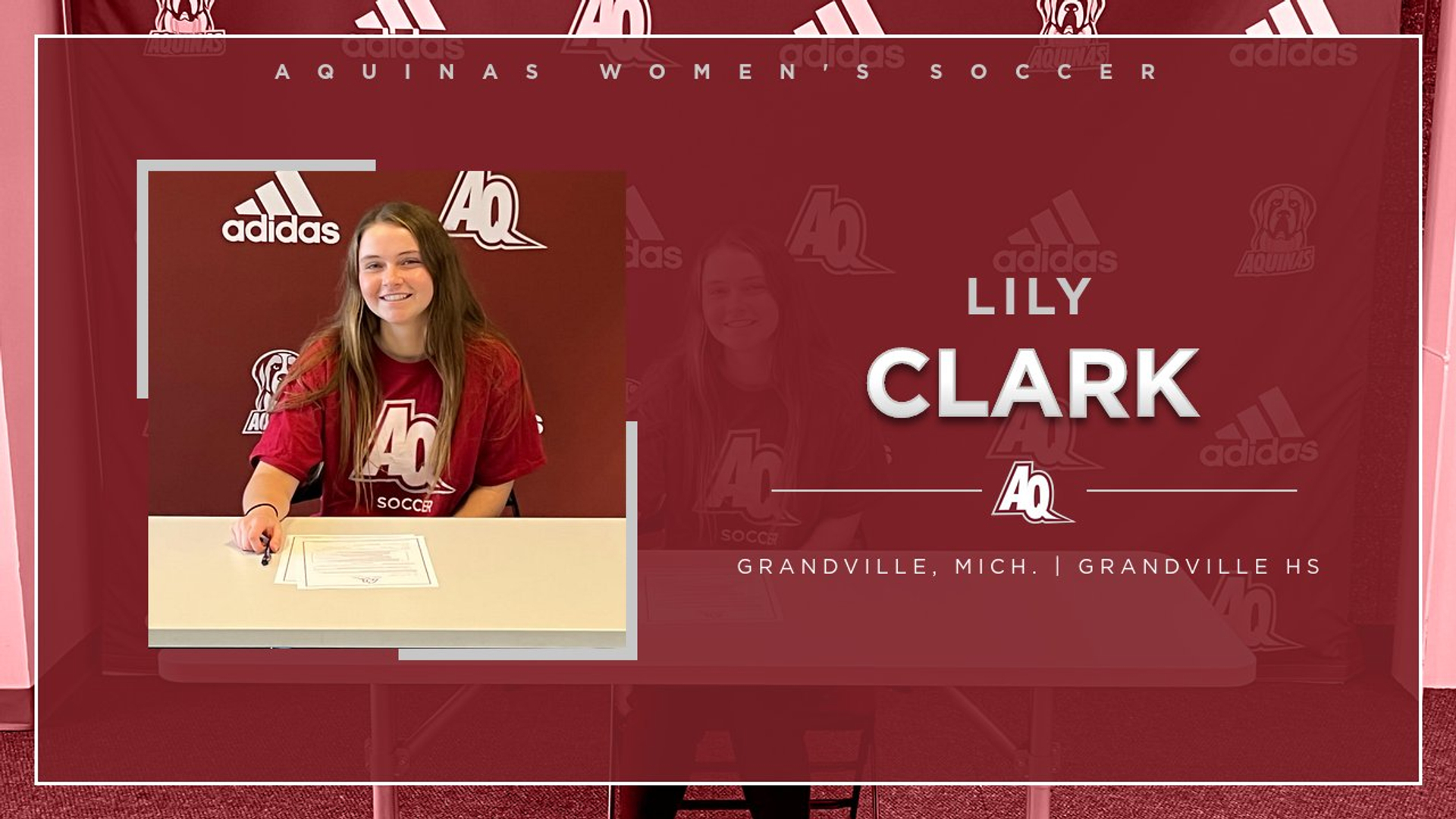Lily Clark Commits to AQ Women's Soccer Program Aquinas College