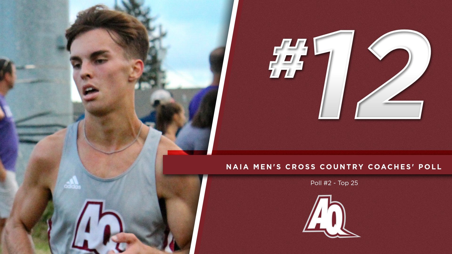 Saints Remain 12 in Latest NAIA Men’s Cross Country Poll Aquinas College