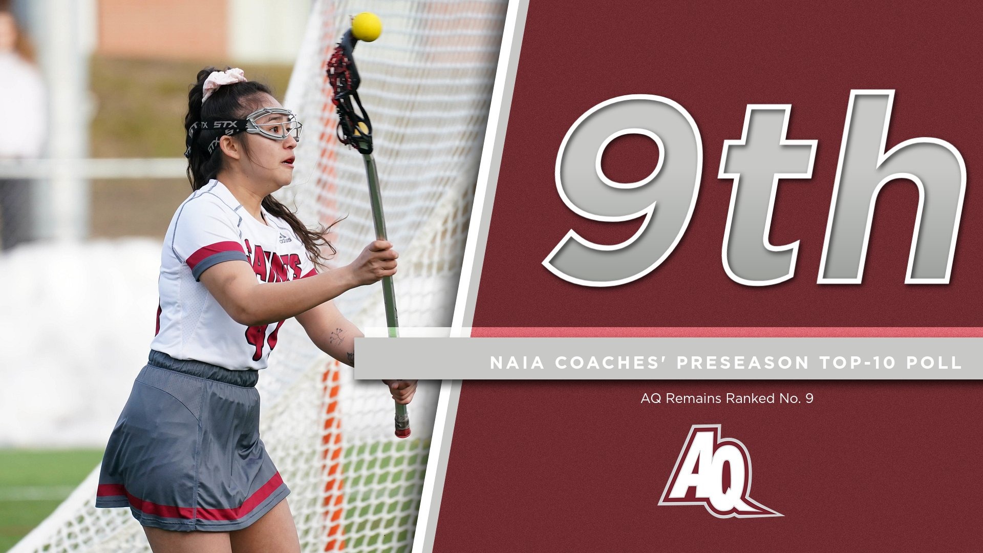 Women's Lacrosse Ranks Ninth in First NAIA Regular Season Poll