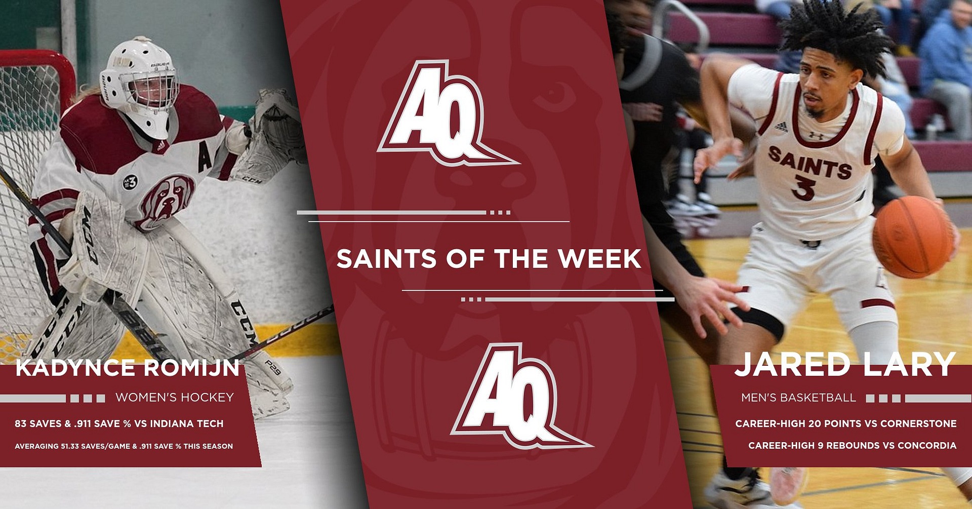 Kadynce Romijn 202324 Women's Ice Hockey Aquinas College