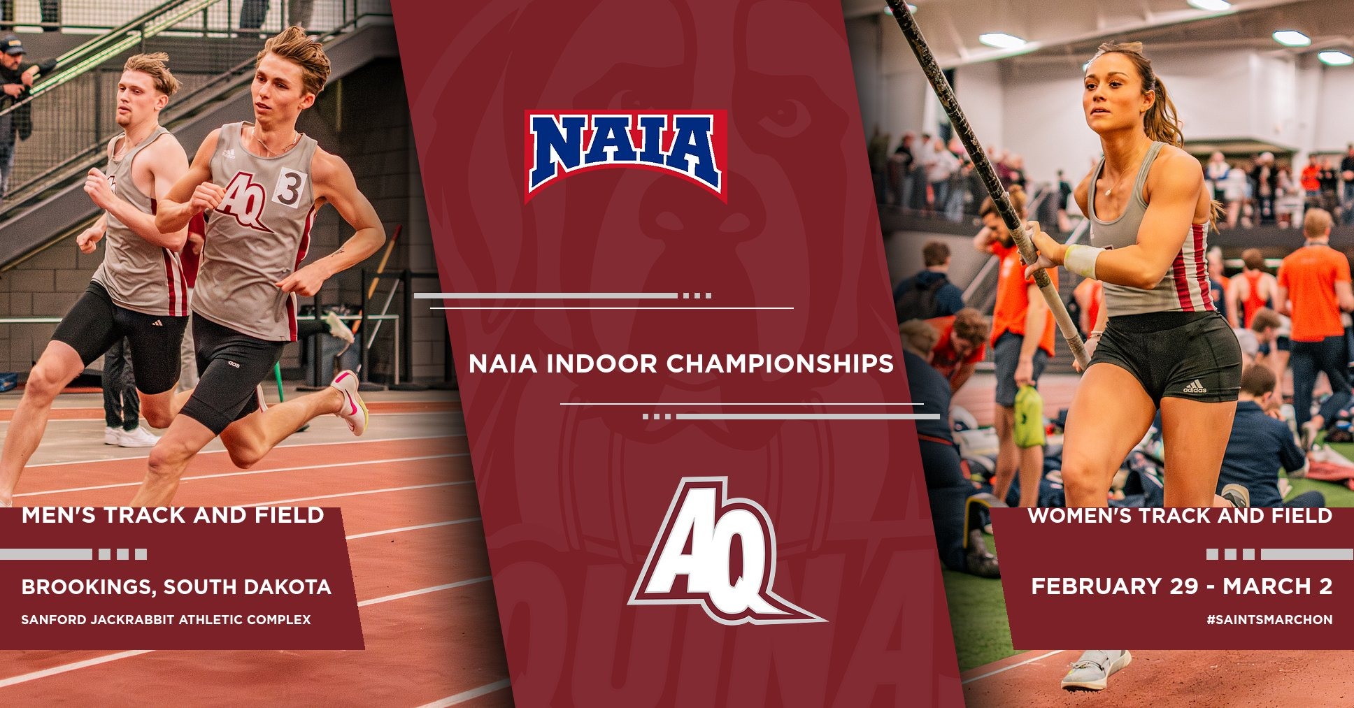 Saints Send 22 StudentAthletes to NAIA Nationals Aquinas College