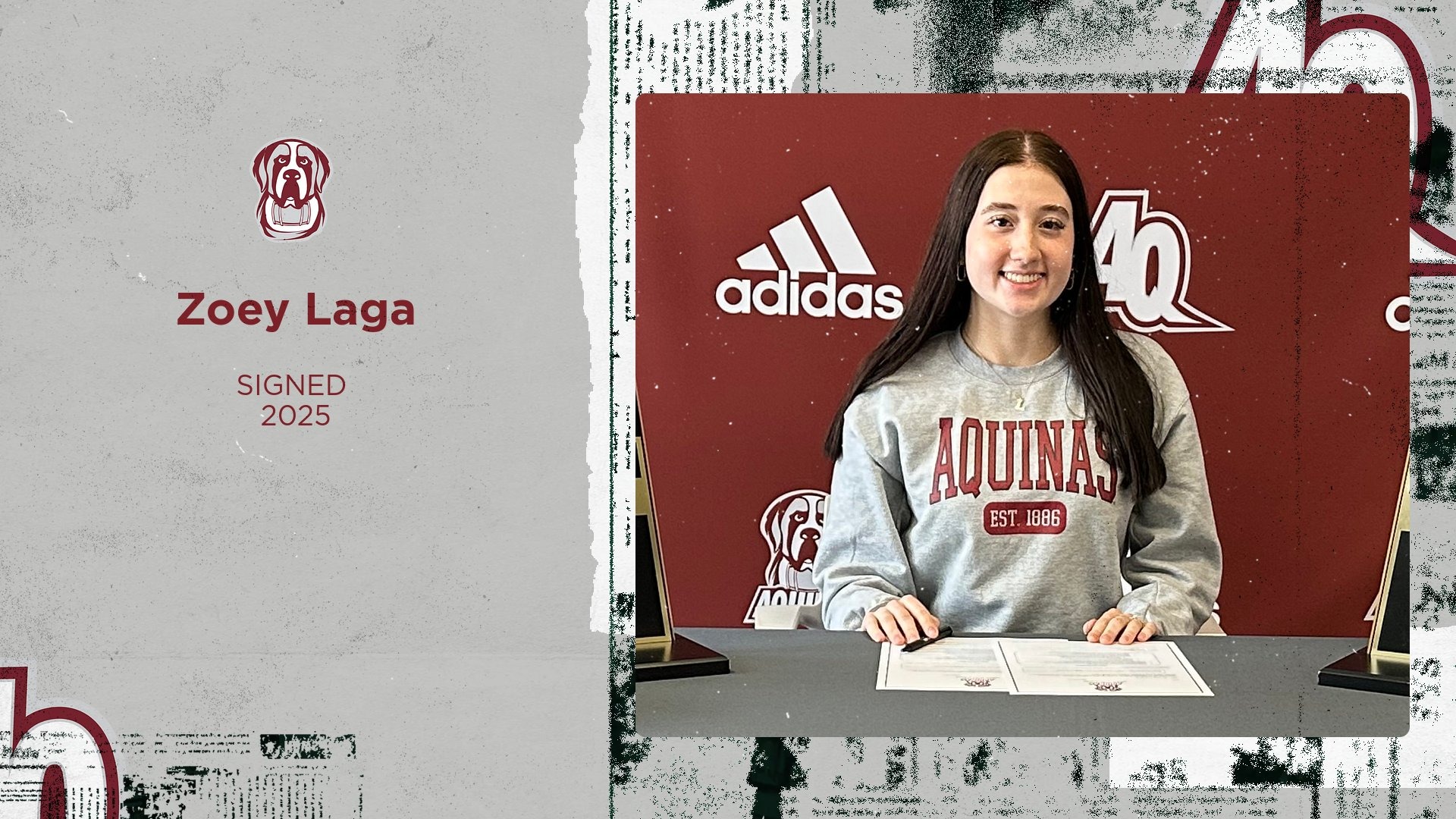 Zoey Laga Signing Release | 2.17.25