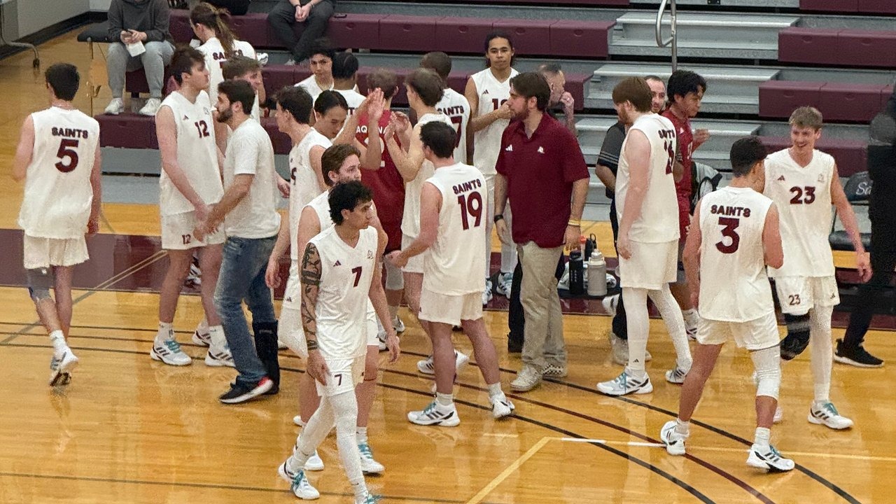 Saints MVB lose to Knights in three