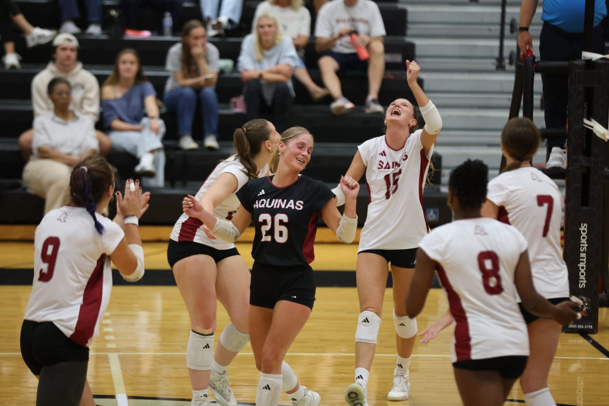 AQ WVB win in Kazoo non conference match