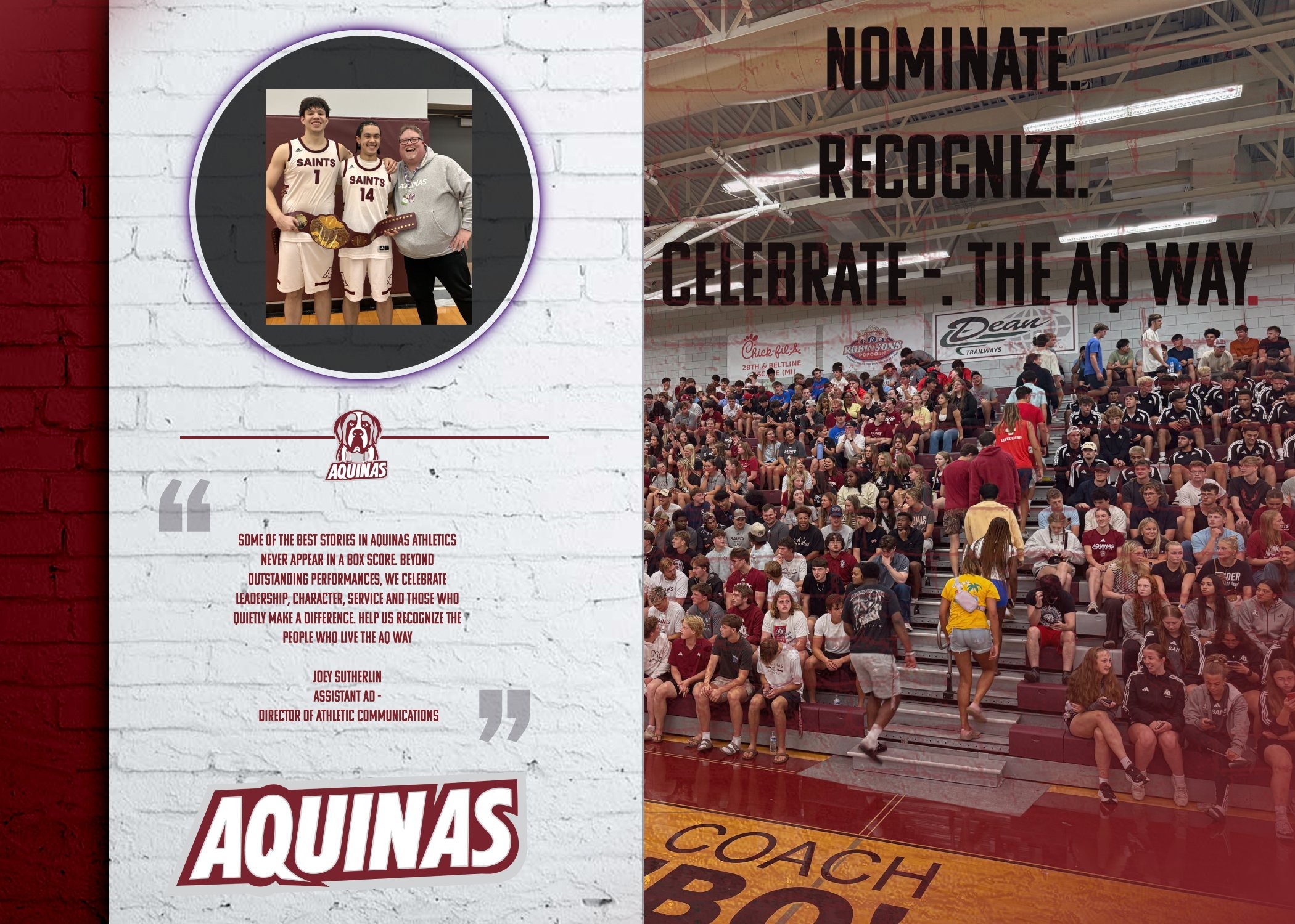 Nominate and Celebrate the AQ Way