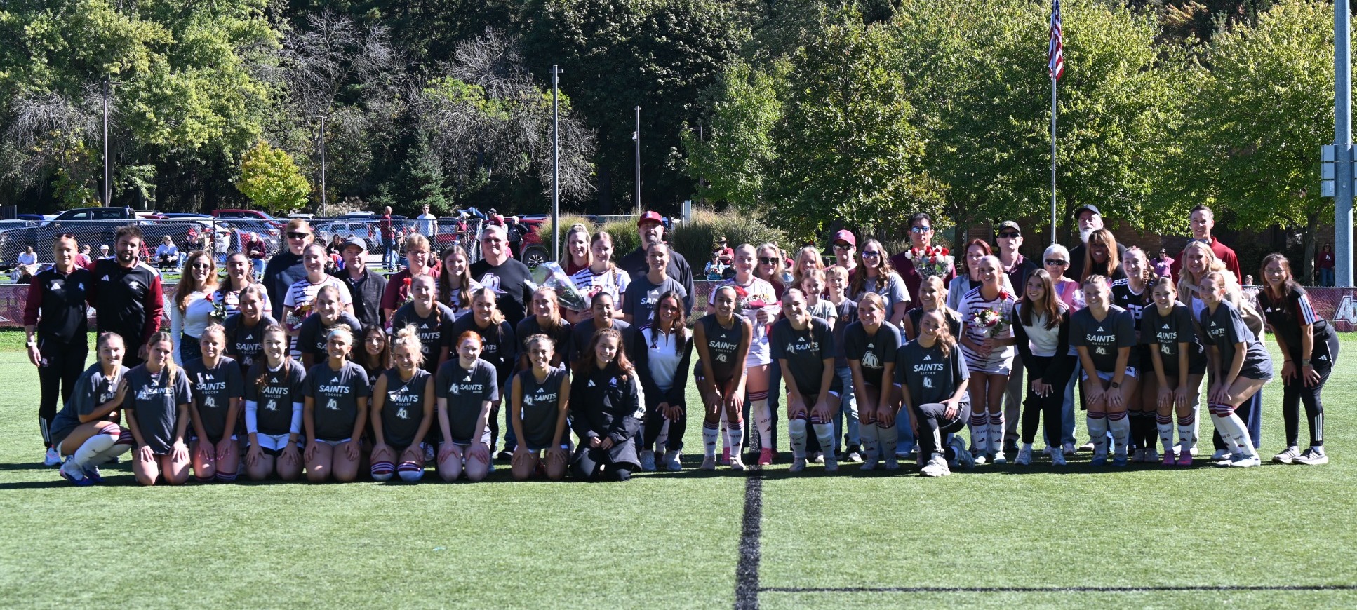 AQ W Soccer drops finale to Madonna