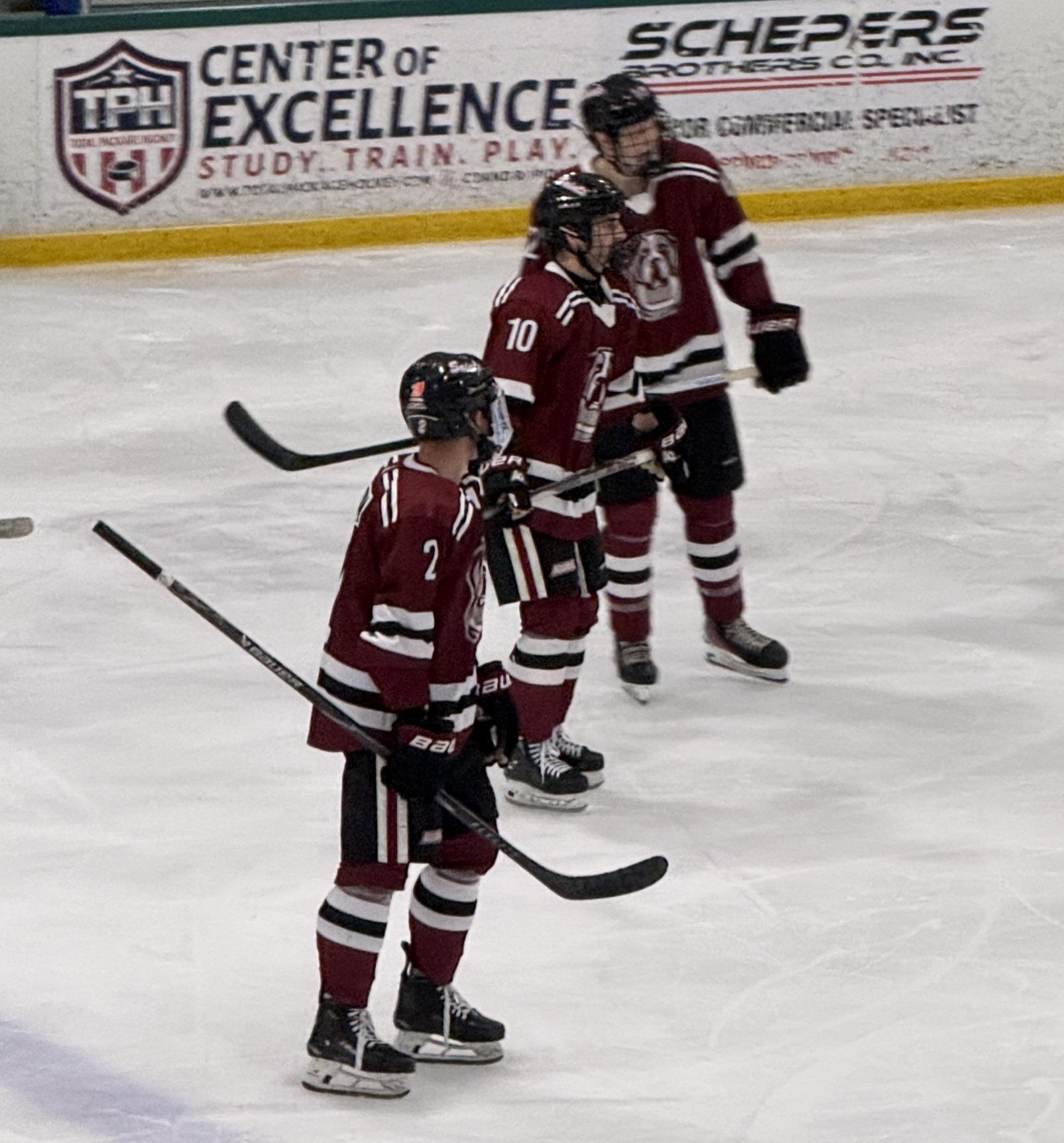 AQ Men's DI Hockey down Rochester Christian 7-1