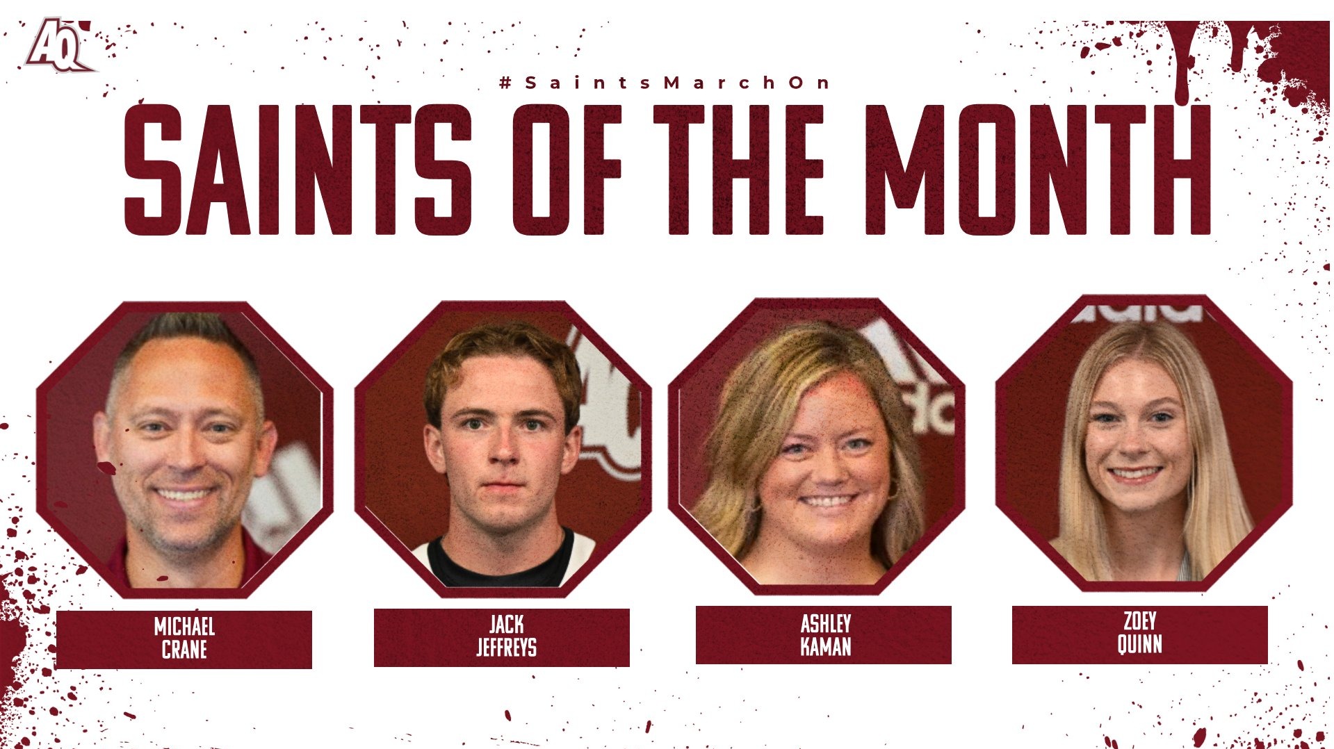 October 2026 Saints of the Month 