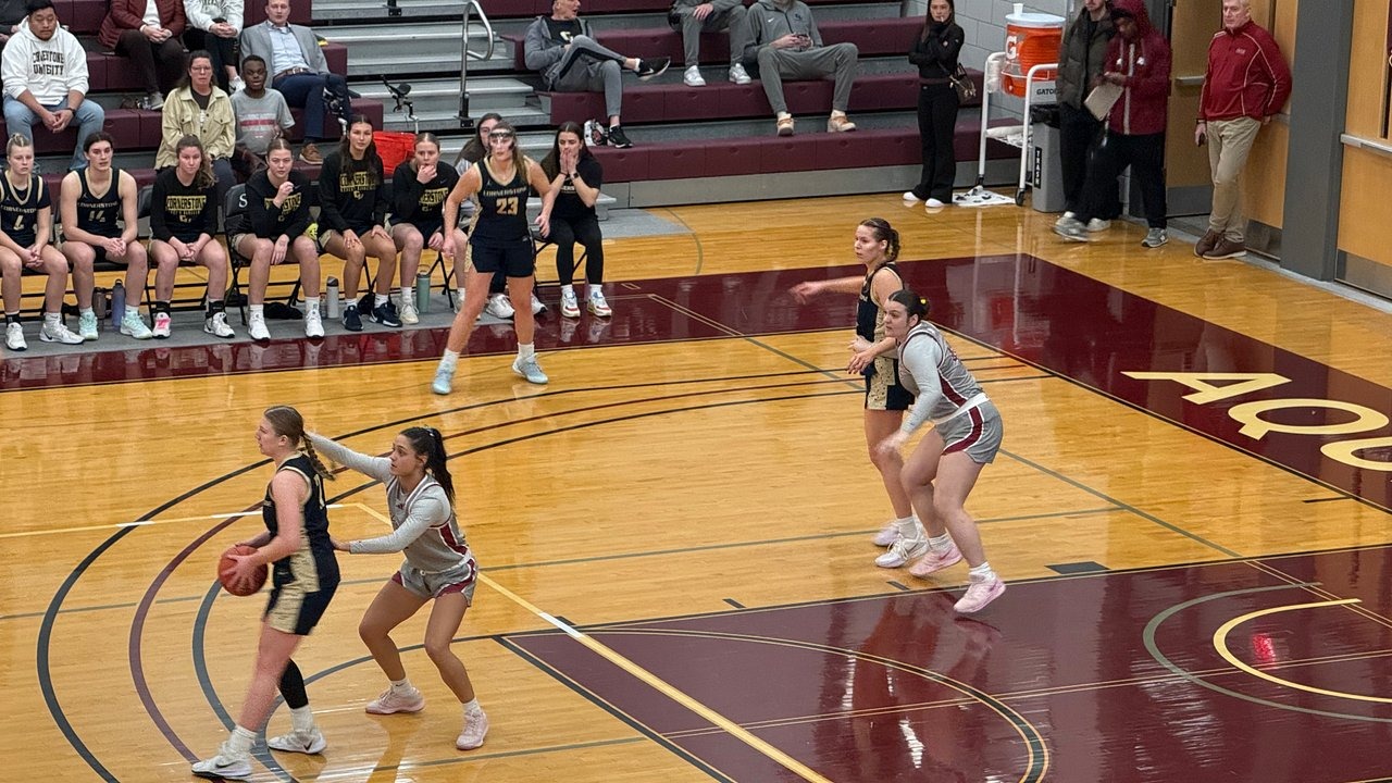 AQ WBB drop heartbreaker to Cornerstone