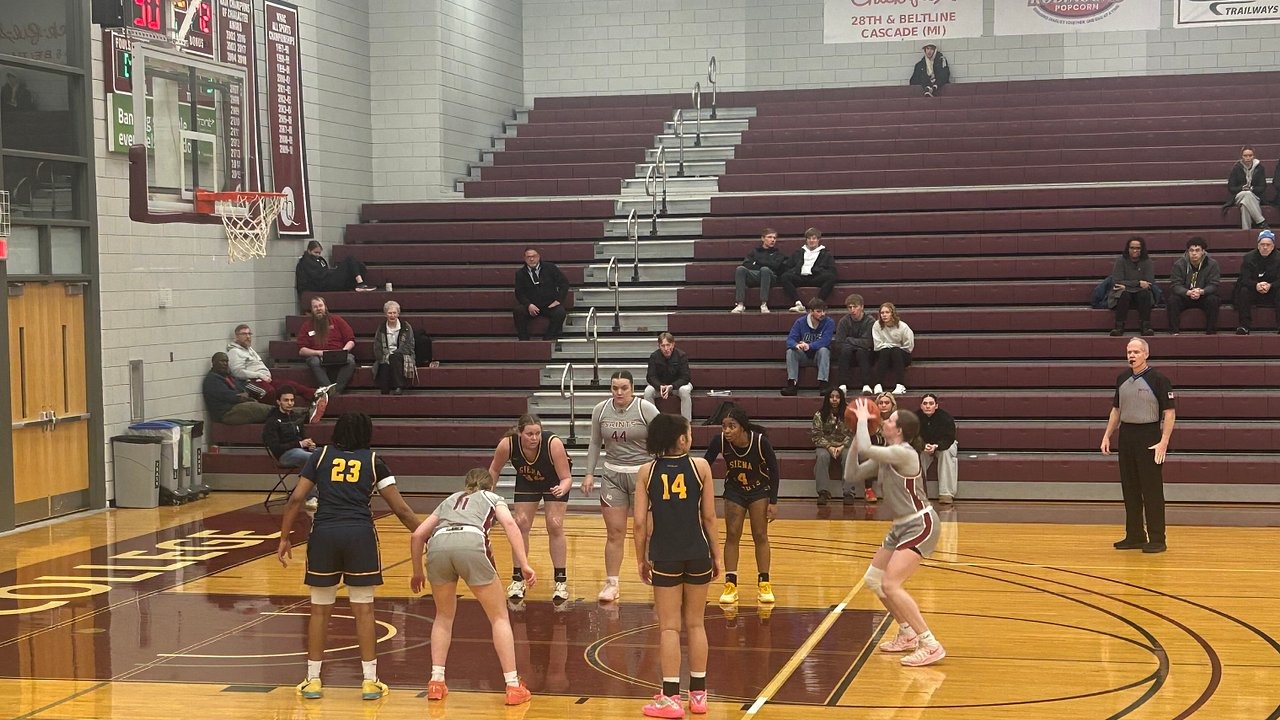 AQ WBB lose at home to Saints in WHAC tournament