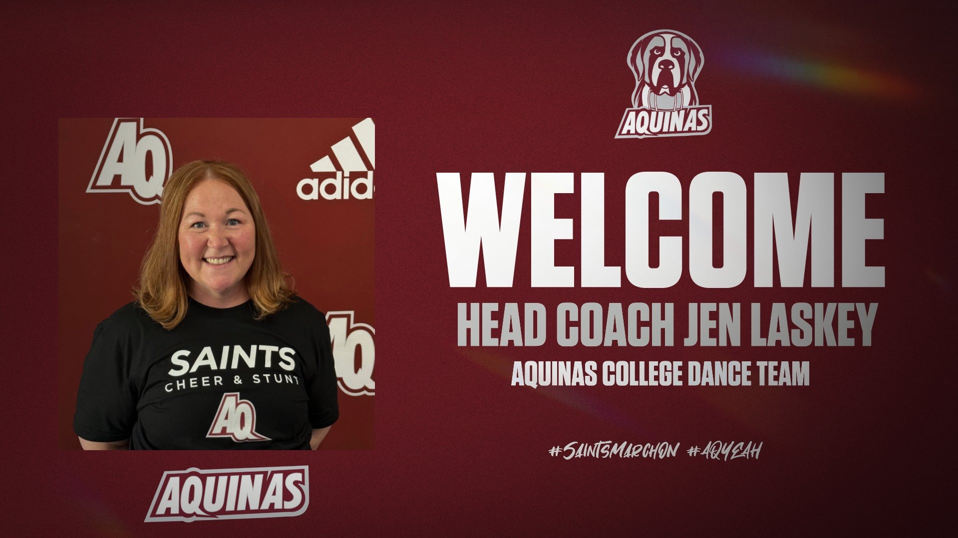 Welcome Coach Laskey Cheer and Stunt