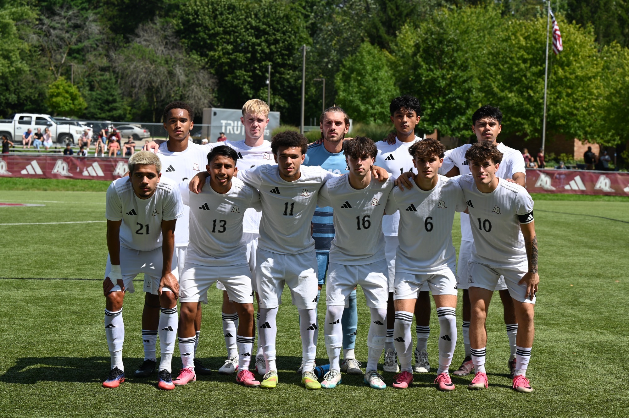 AQ M Soccer wins home opener in a shutout