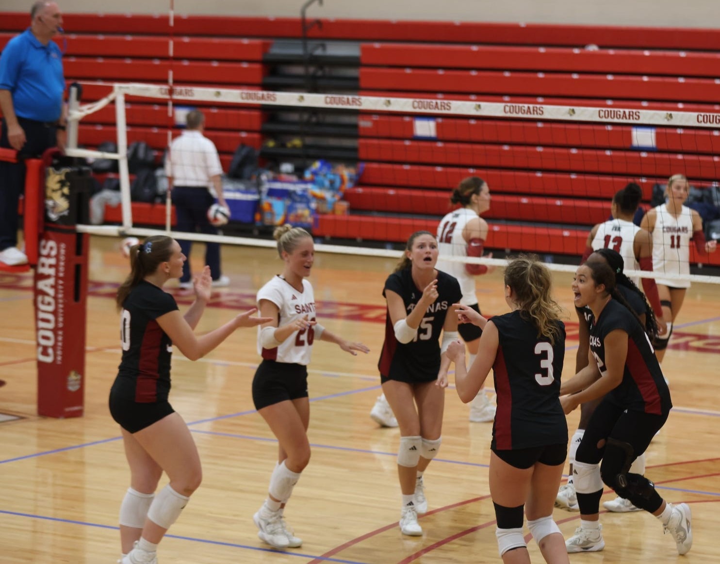 AQ WVB go four for four including statement victory with host Kokomo