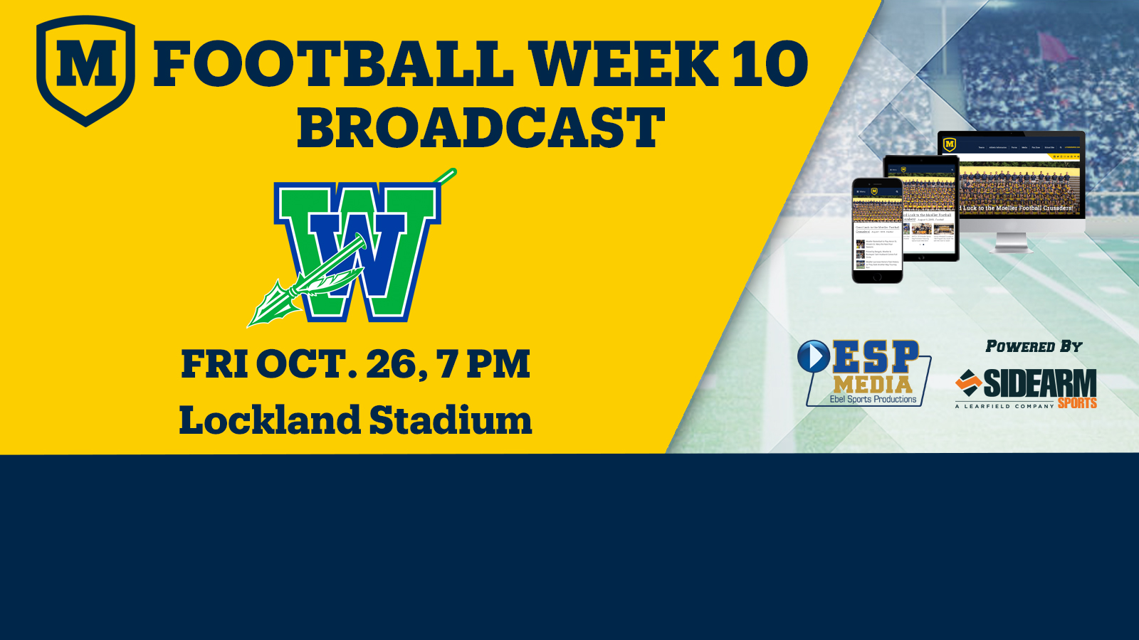 2018 Moeller Football vs. Winton Woods Broadcast