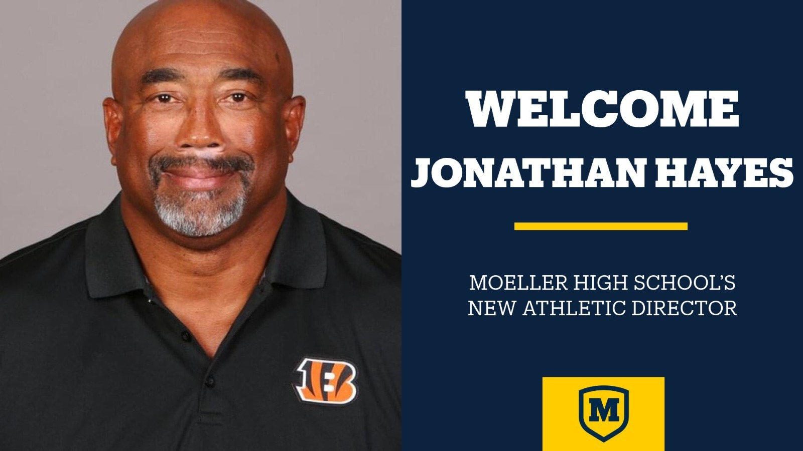Jonathan Hayes is named Moeller High School's new Athletic Director