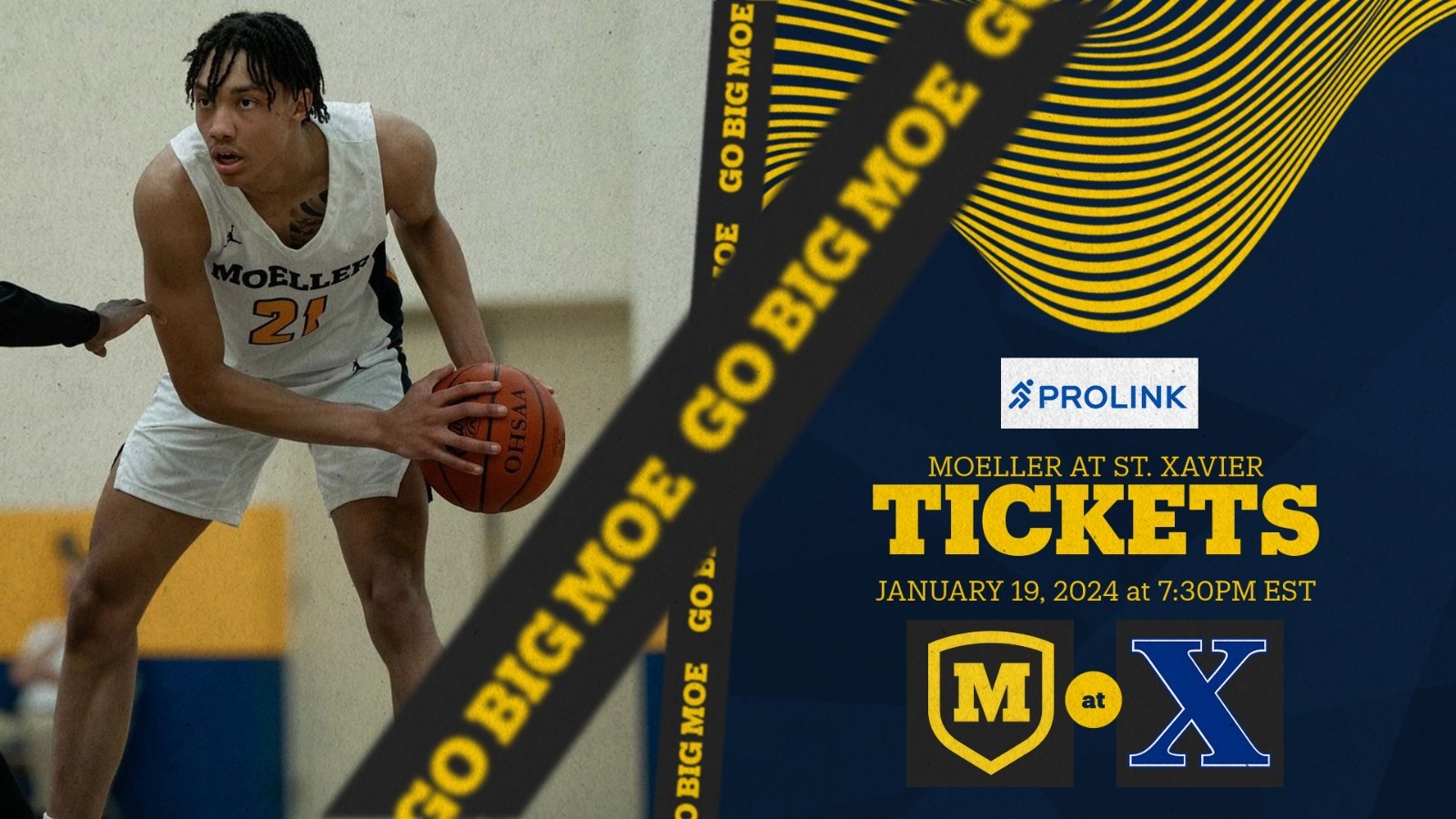 Moeller at St. Xavier Basketball Tickets Moeller Crusaders