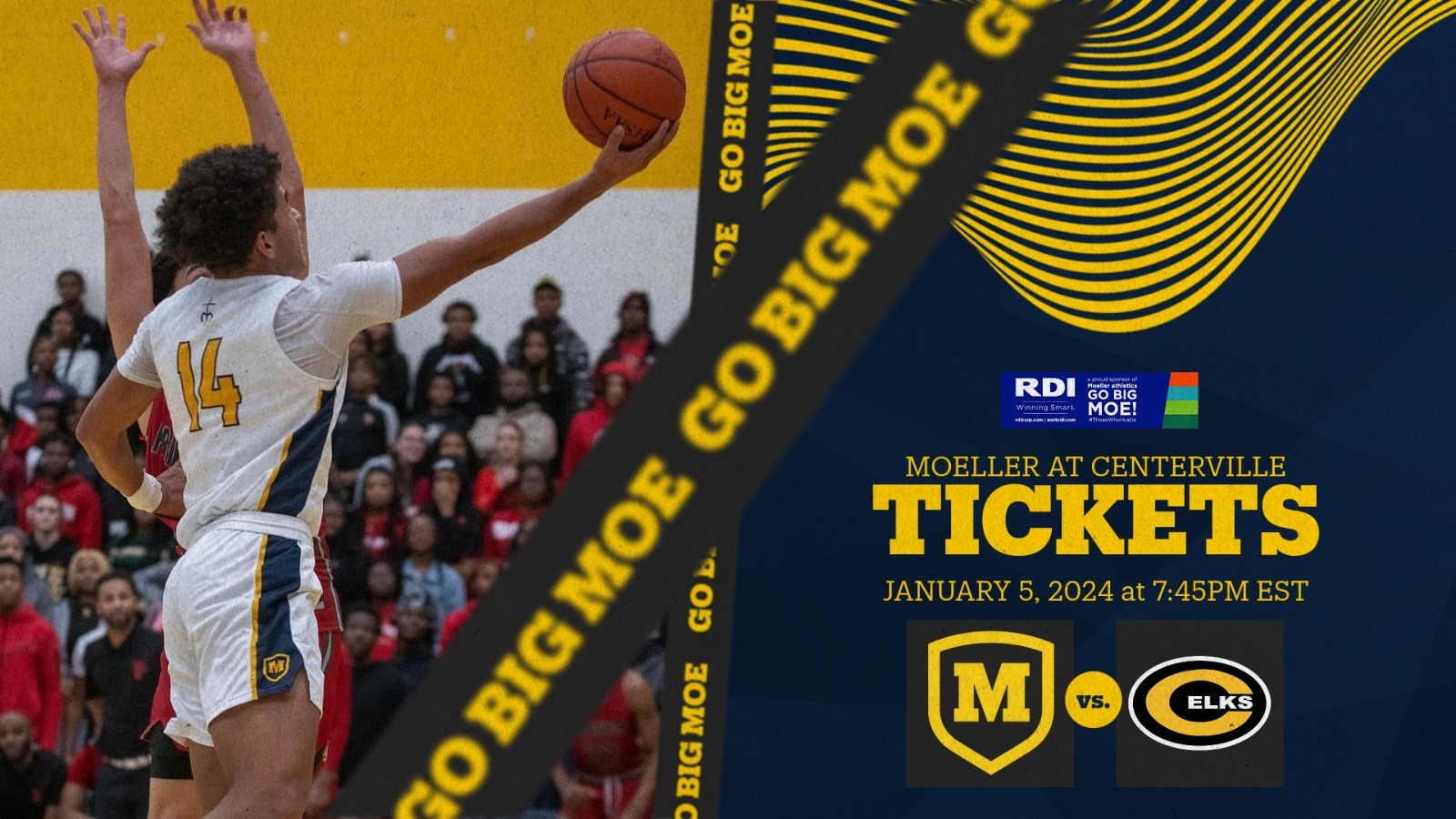 Moeller at Centerville Basketball Tickets/Broadcast