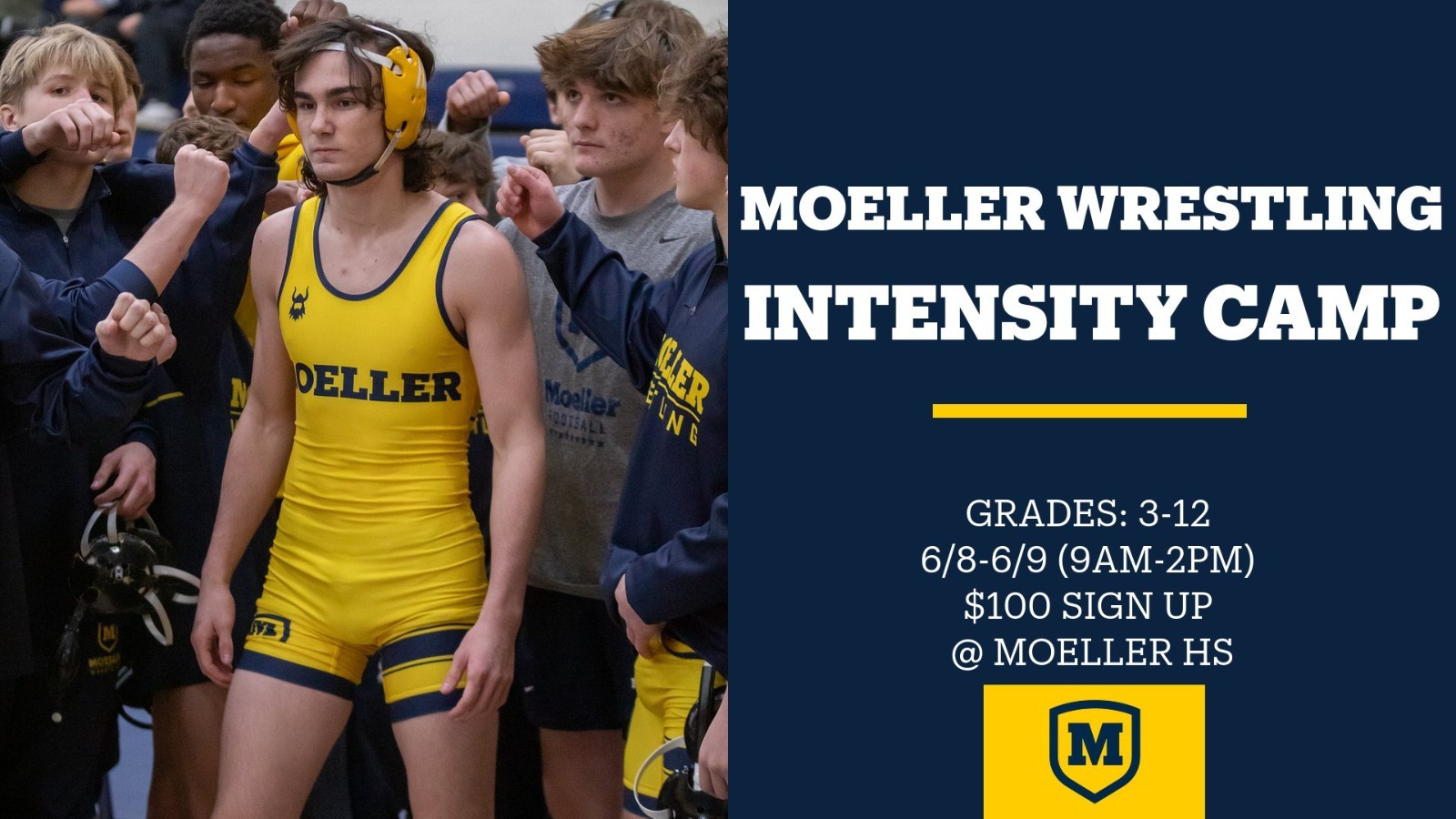 Moeller Wrestling Intensity Camp Moeller Crusaders Athletics