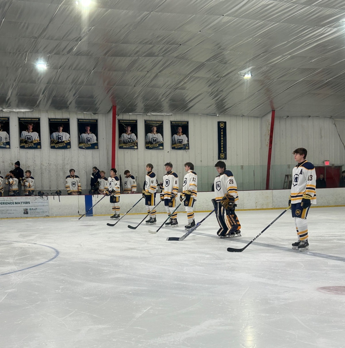 hockey pregame vs UA