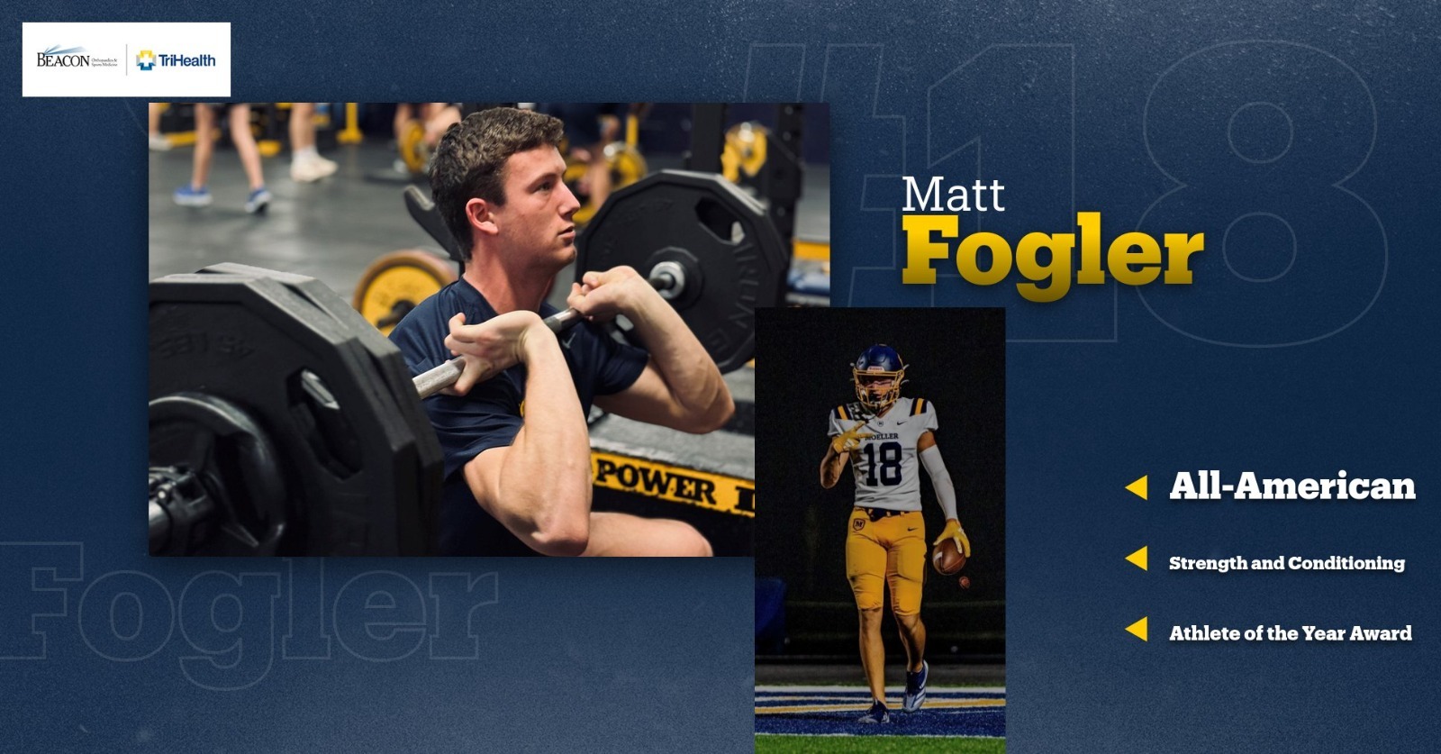 Matt Fogler Athlete of the Year Award 