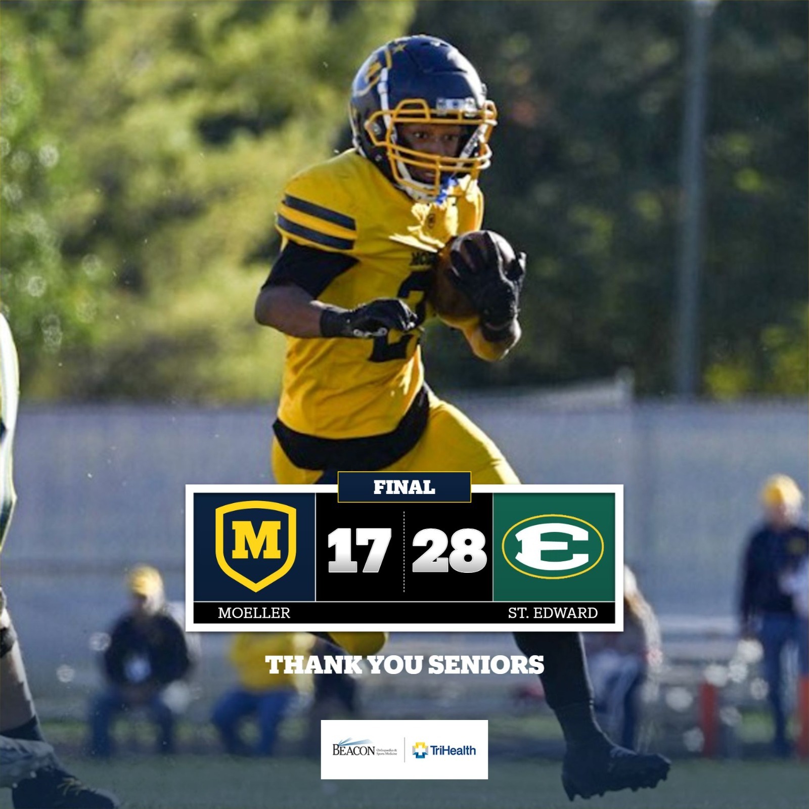 Final Score vs Eds football 