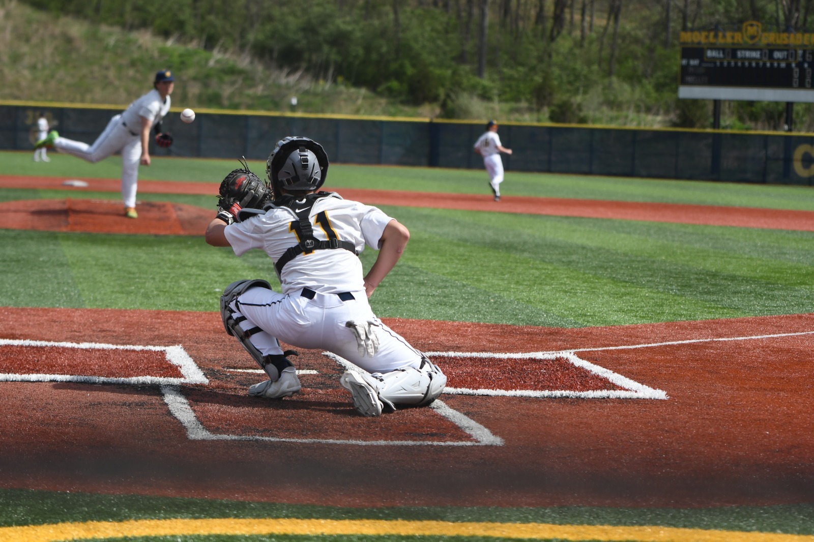 moeller baseball freshman vs oak hills 