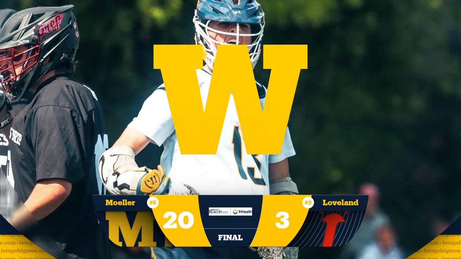 final score vs loveland lax rematch 