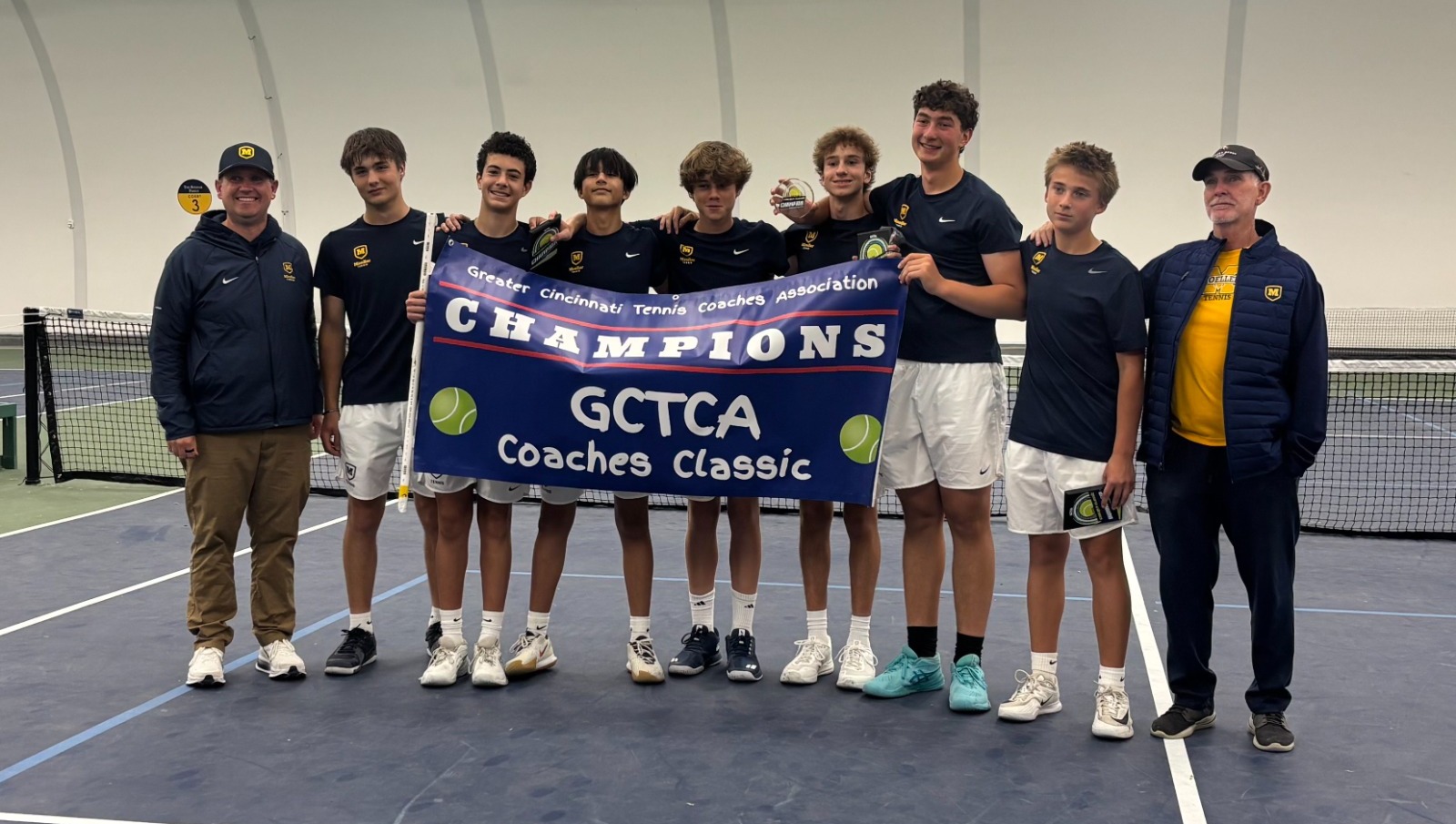 tennis team shot at coaches classic 