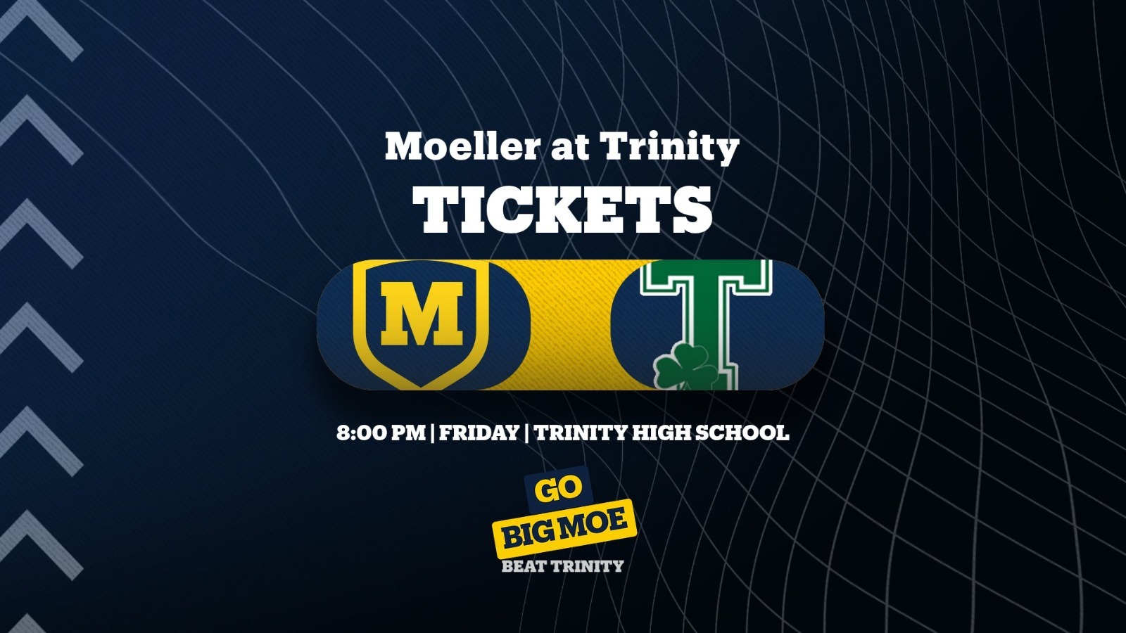 trinity tickets 8pm