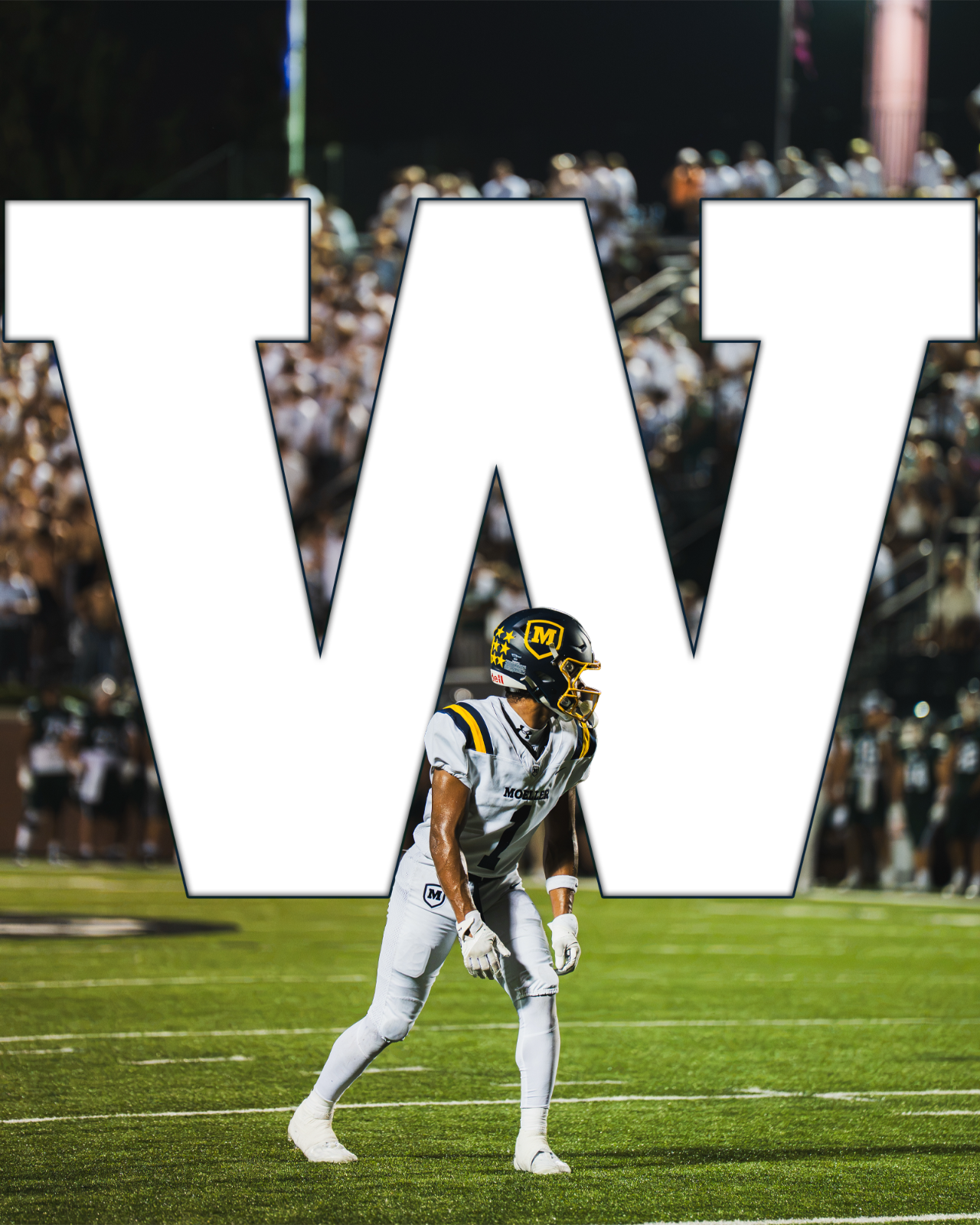 W at Lancer Stadium 