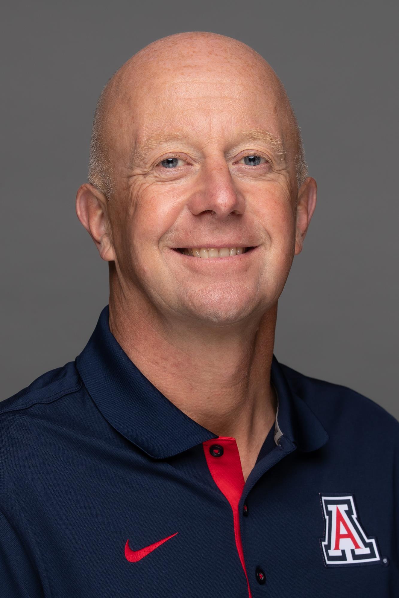 TUCSON, ARIZ. -- Peter Jansson, assistant gymnastics coachFeb. 4, 2021.