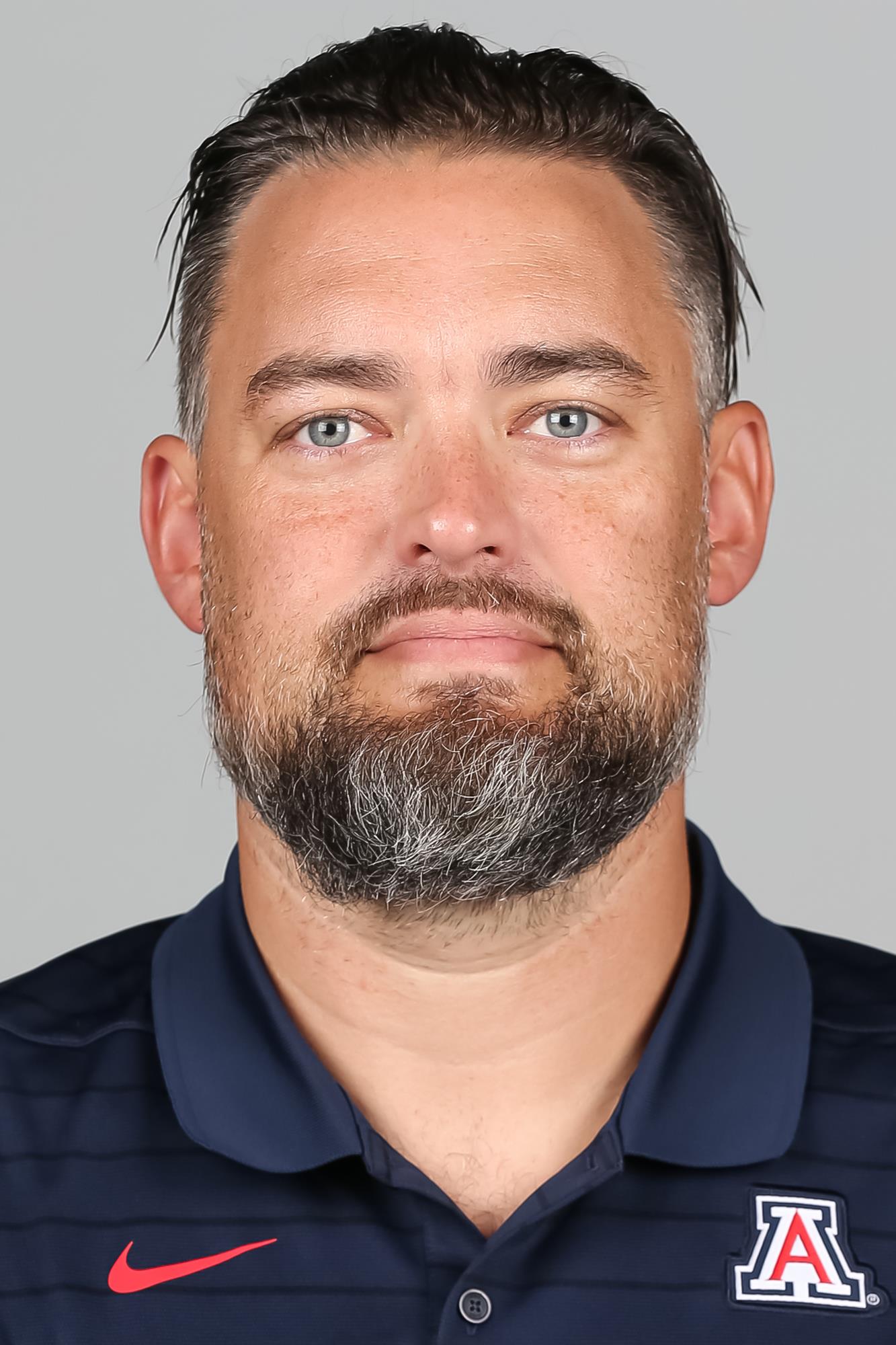 Brennan Carroll, offensive coordinator, offensive line — TUCSON, ARIZ. -- Football roster headshots.
Aug. 4, 2021. 
Photo by Lexi Horsey / Arizona Athletics