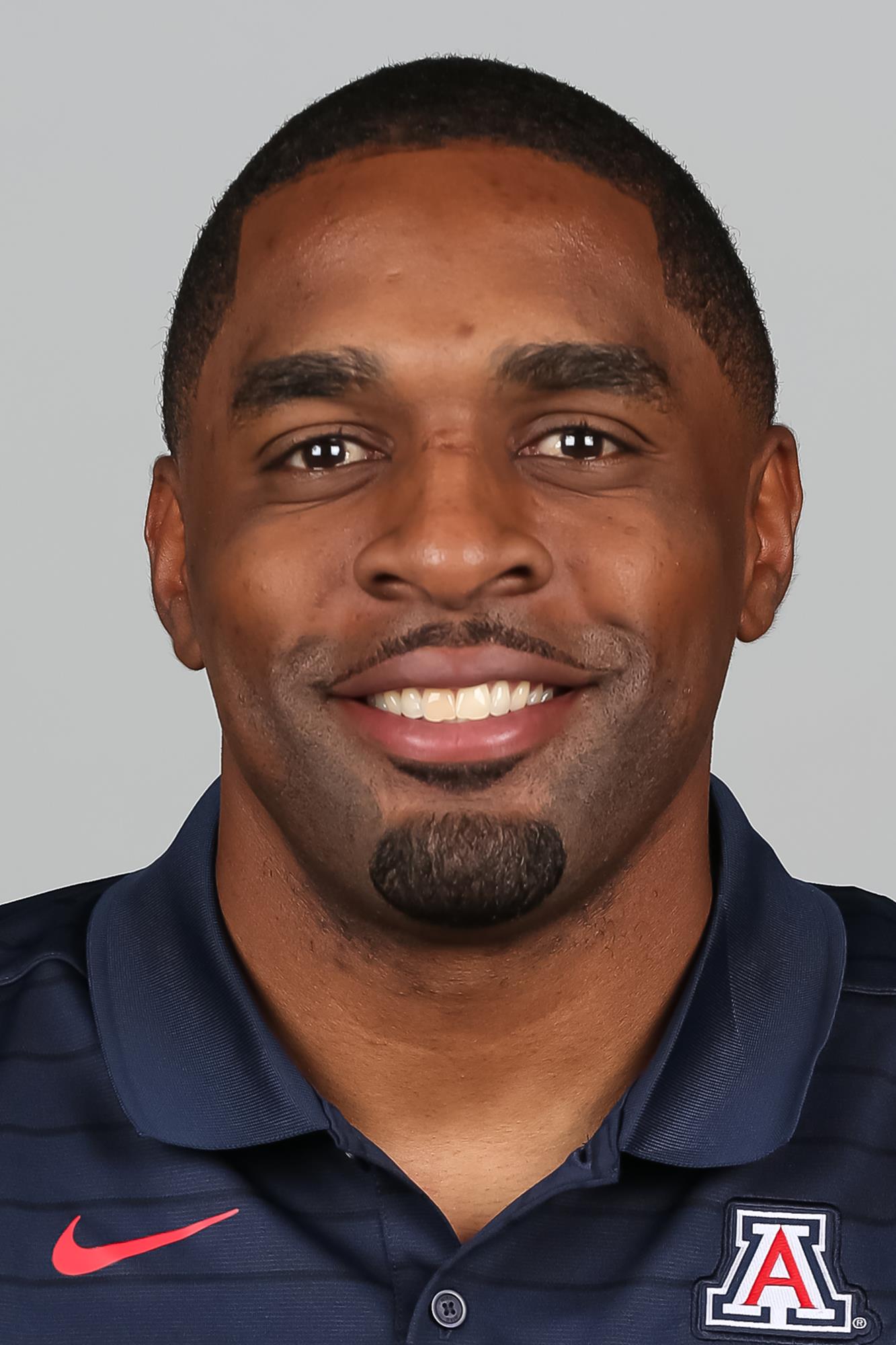 Syndric Steptoe, player and community relations — TUCSON, ARIZ. -- Football roster headshots.
Aug. 4, 2021. 
Photo by Lexi Horsey / Arizona Athletics
