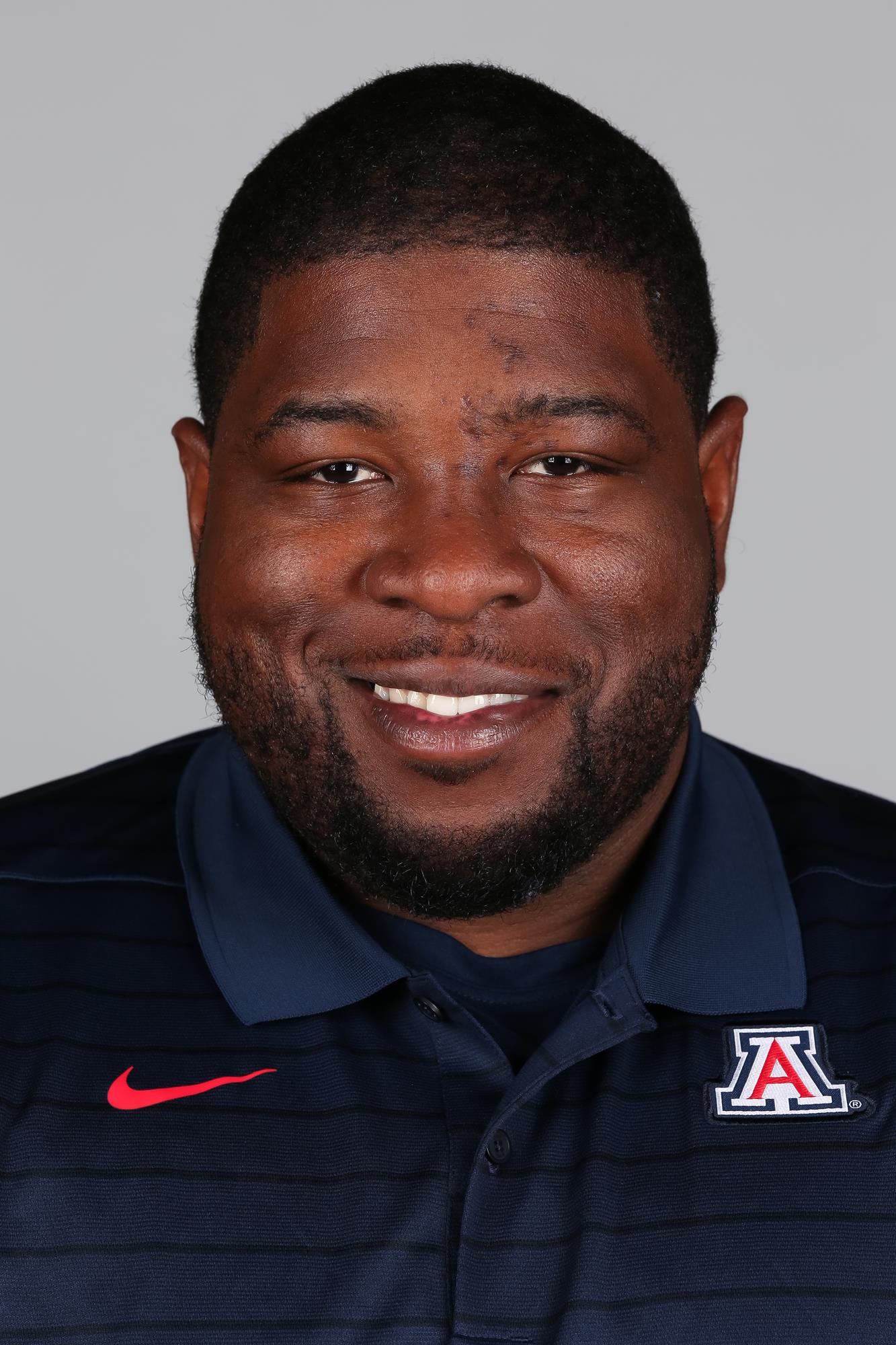 Trei Cadillac Mitchell, strength and conditioning — TUCSON, ARIZ. -- Football newcomer spring headshots.April 2, 2022. Photo by Mike Christy / Arizona Athletics