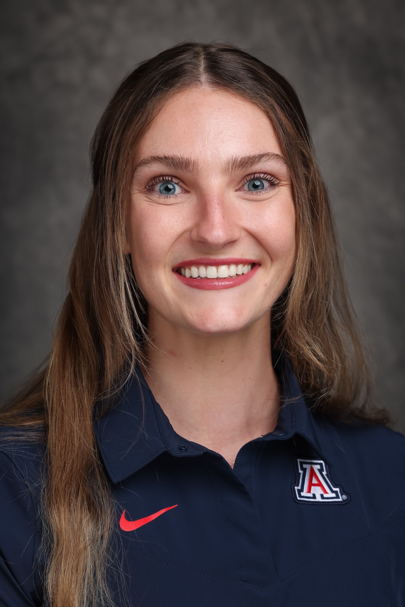 Genna Williams - TUCSON, ARIZ. -- ICA headshot day.
Oct. 17, 2023. 
Photo by Mike Christy / Arizona Athletics