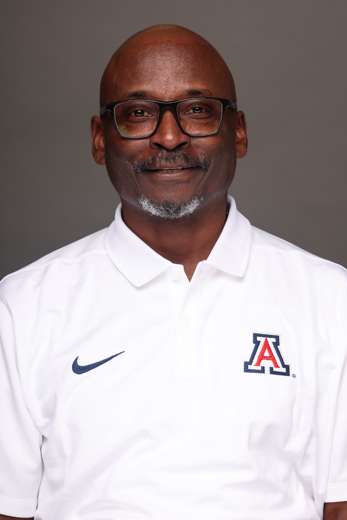 Fred Harvey, director of cross country/track and field - TUCSON, ARIZ. -- Track and Field full-body individuals at McKale Memorial Center
Oct. 15, 2024. 

Photo by Rebecca Sasnett / Arizona Athletics