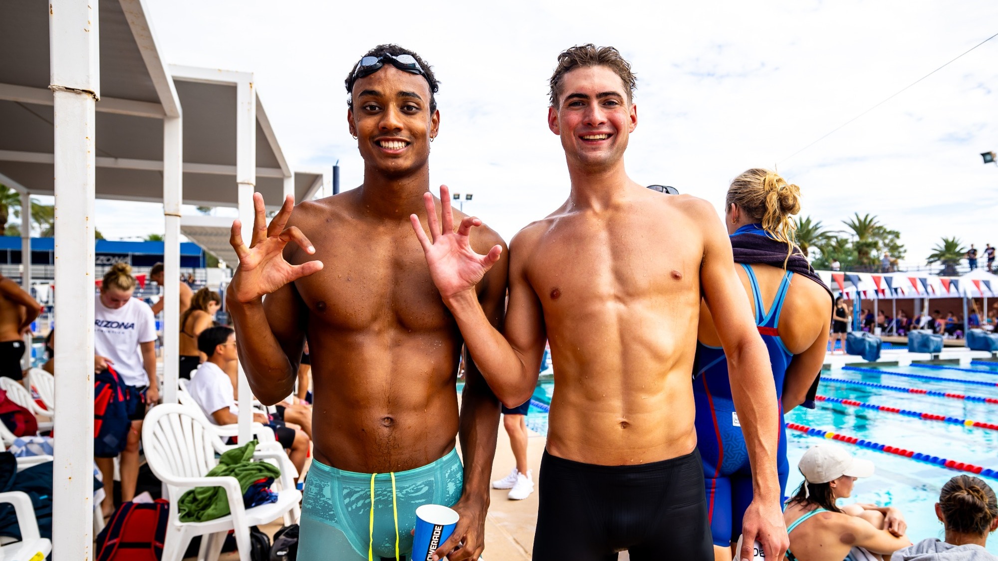 Action Photo Alexandre Desangles and Duncan Henderson