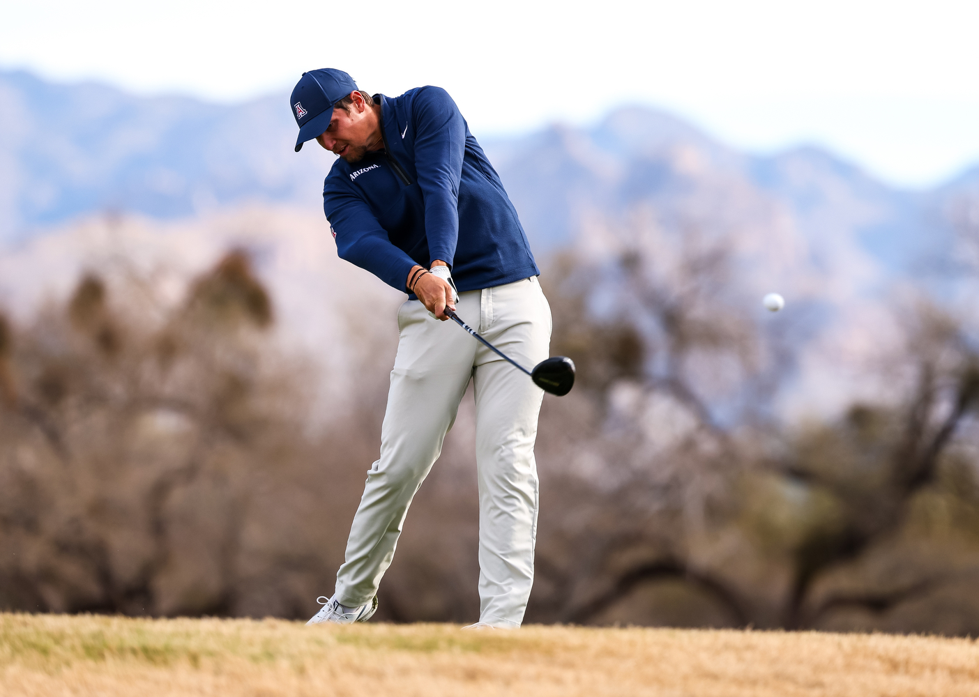Matej Baca — TUCSON, ARIZ. -- Men’s golf competes in the 2025 Arizona Thunderbirds Intercollegiate at Tucson Country Club.March 17, 2025. Photo by Mike Christy / Arizona Athletics