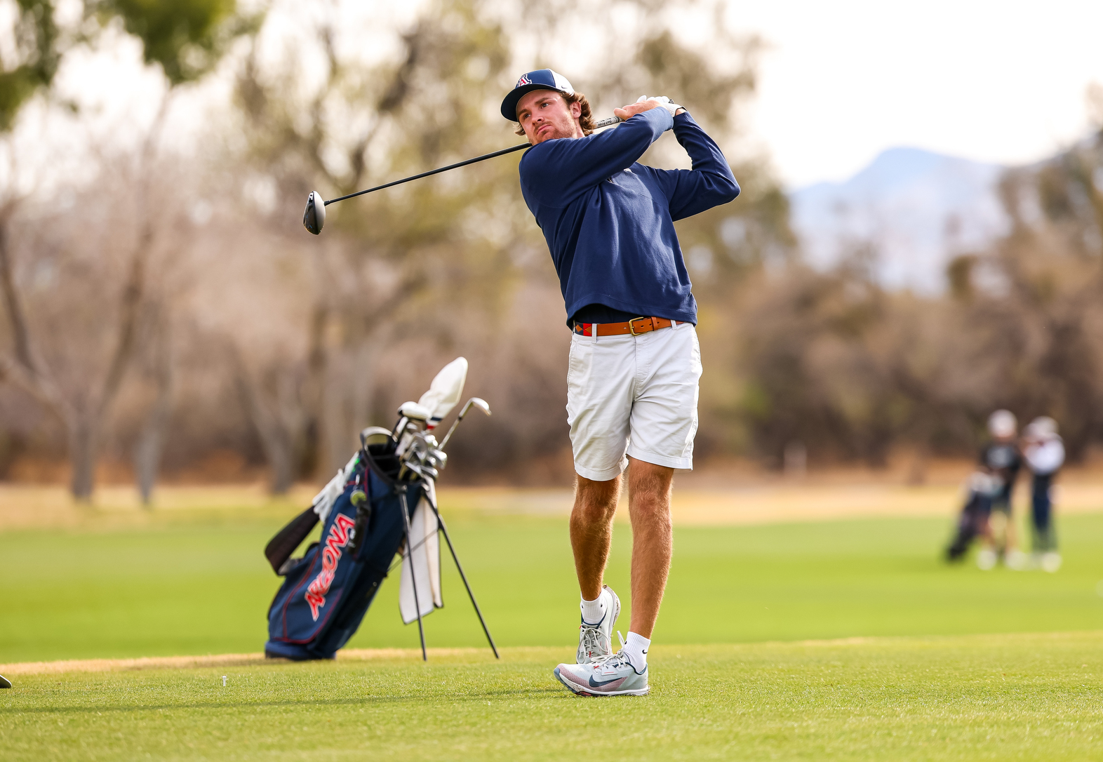 Zach Pollo — TUCSON, ARIZ. -- Men’s golf competes in the 2025 Arizona Thunderbirds Intercollegiate at Tucson Country Club.March 17, 2025. Photo by Mike Christy / Arizona Athletics