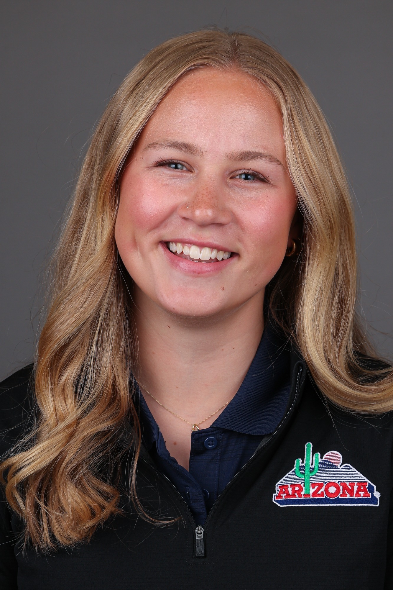 Ella - TUCSON, ARIZ. —Baseball Media Day Jan. 28, 2025. 
Photo by Madison Farwell / Arizona Athletics