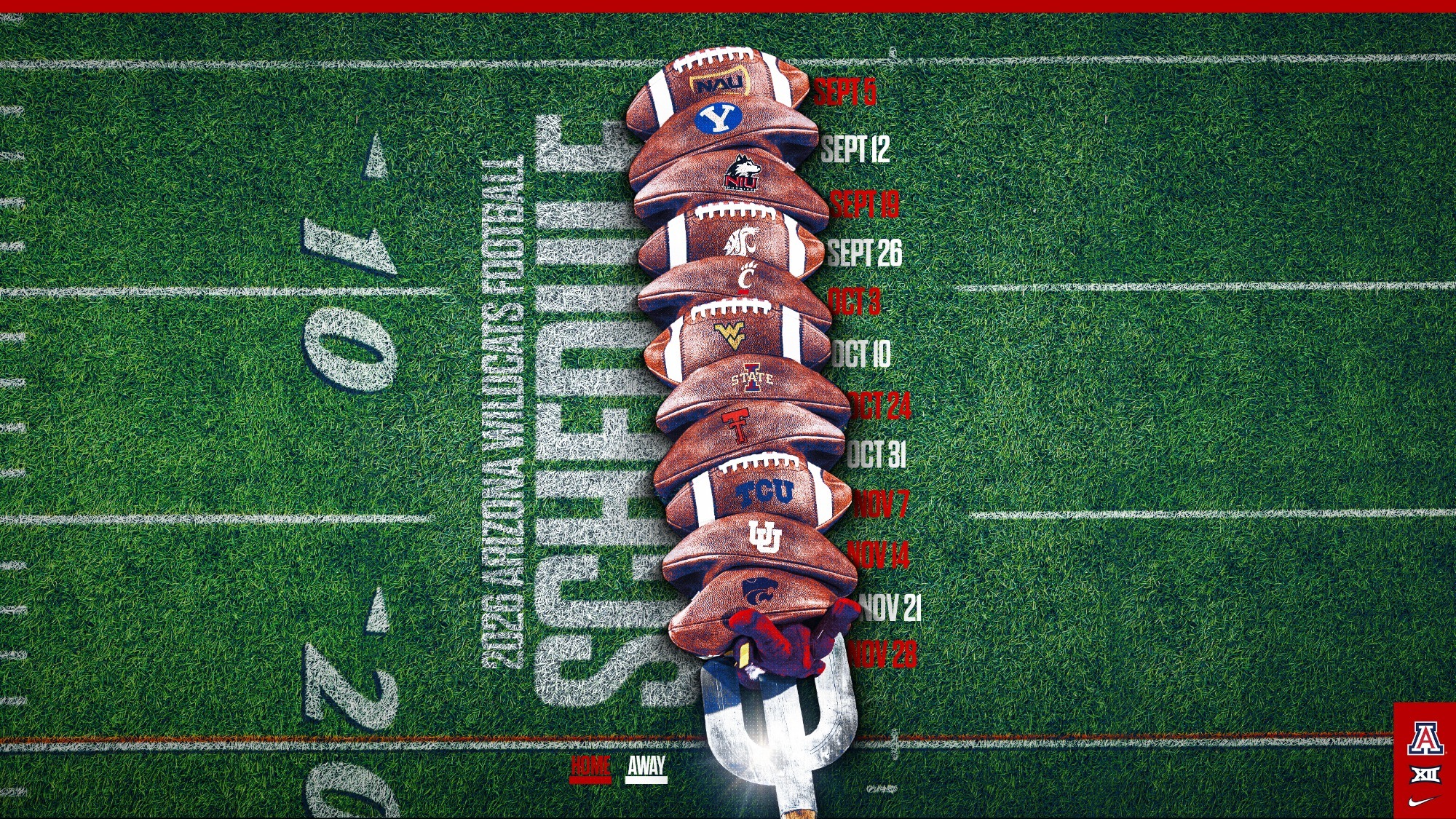 2026 Schedule Graphic