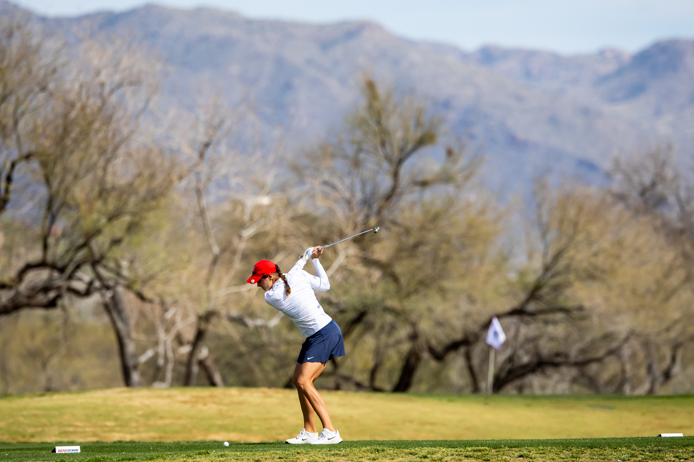 Julia Misemer - TUCSON, ARIZ. -- Women’s Golf in the  Thunderbird Collegiate Hosted by Lorena Ochoa at Tucson Country ClubFeb. 10, 2026. Photo by Rebecca Sasnett / Arizona Athletics