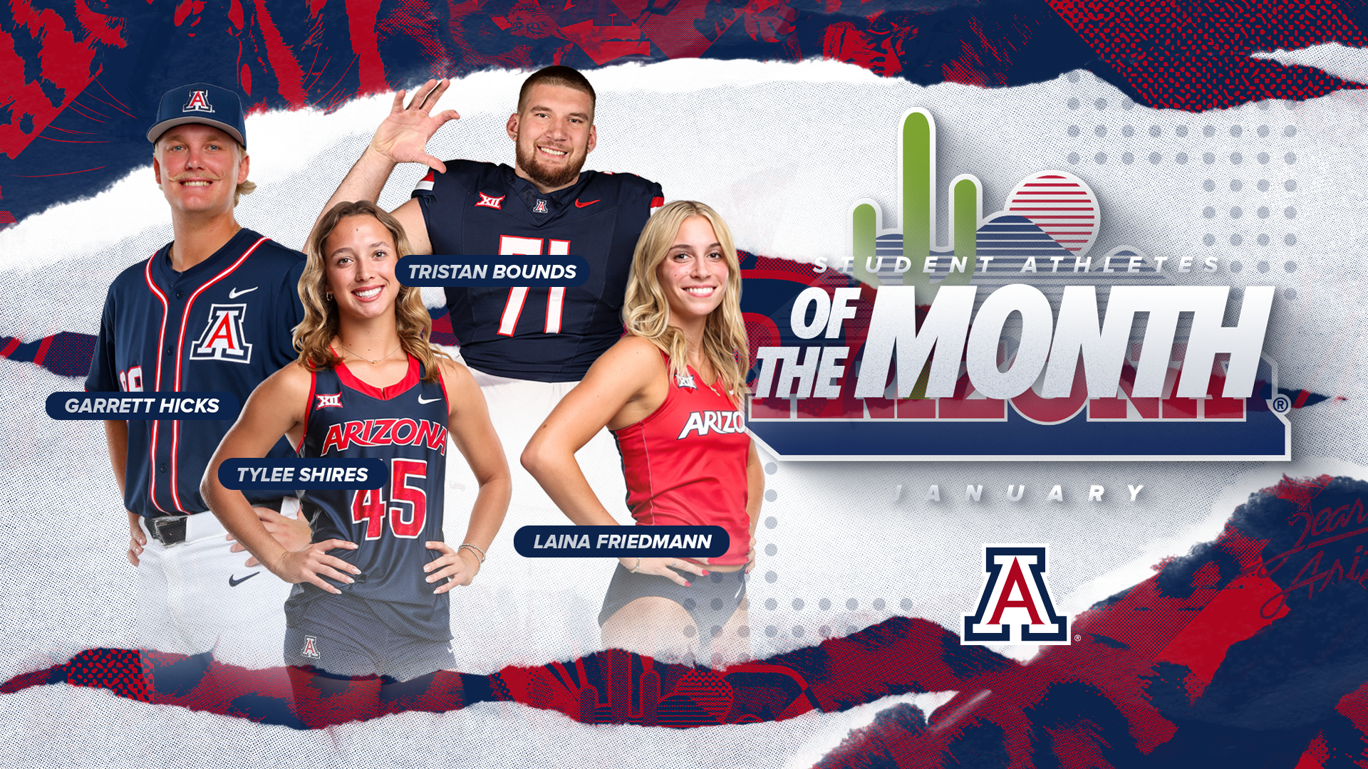 January 2026 Student-athletes of the month