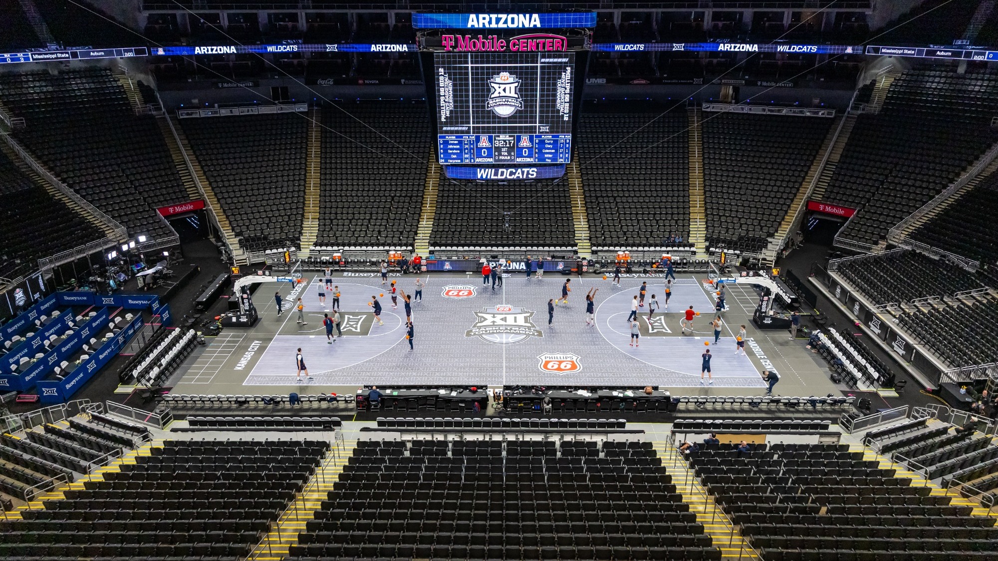 T-Mobile Center Kansas City Big 12 Tournament 2026