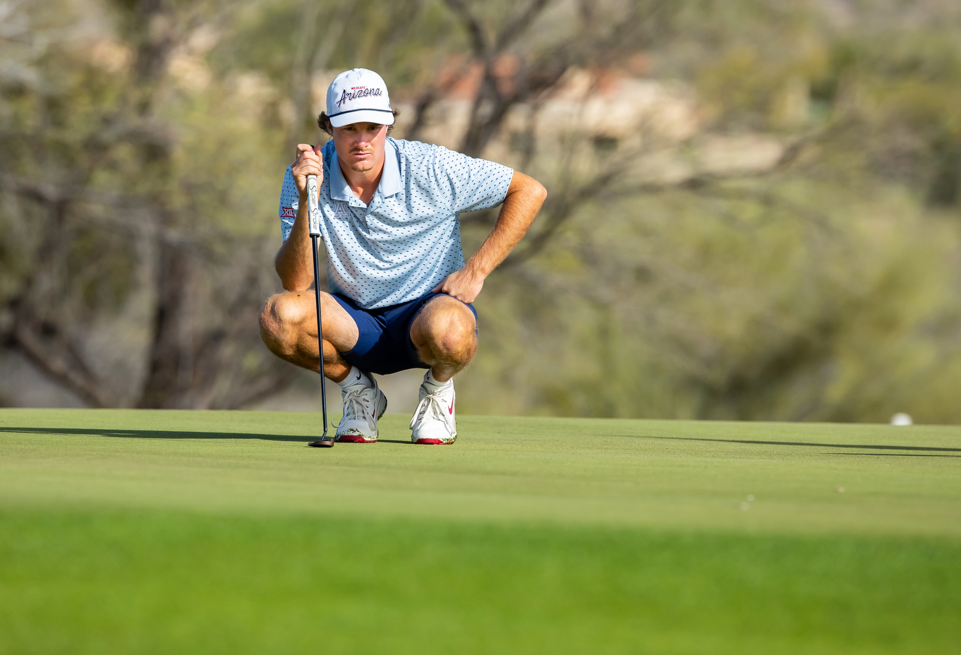 Zach Pollo — TUCSON, ARIZ. -- Men’s golf competes in the 2026 Arizona Thunderbirds Intercollegiate tournament at Tucson Country Club.March 16, 2026. Photo by Mike Christy / Arizona Athletics