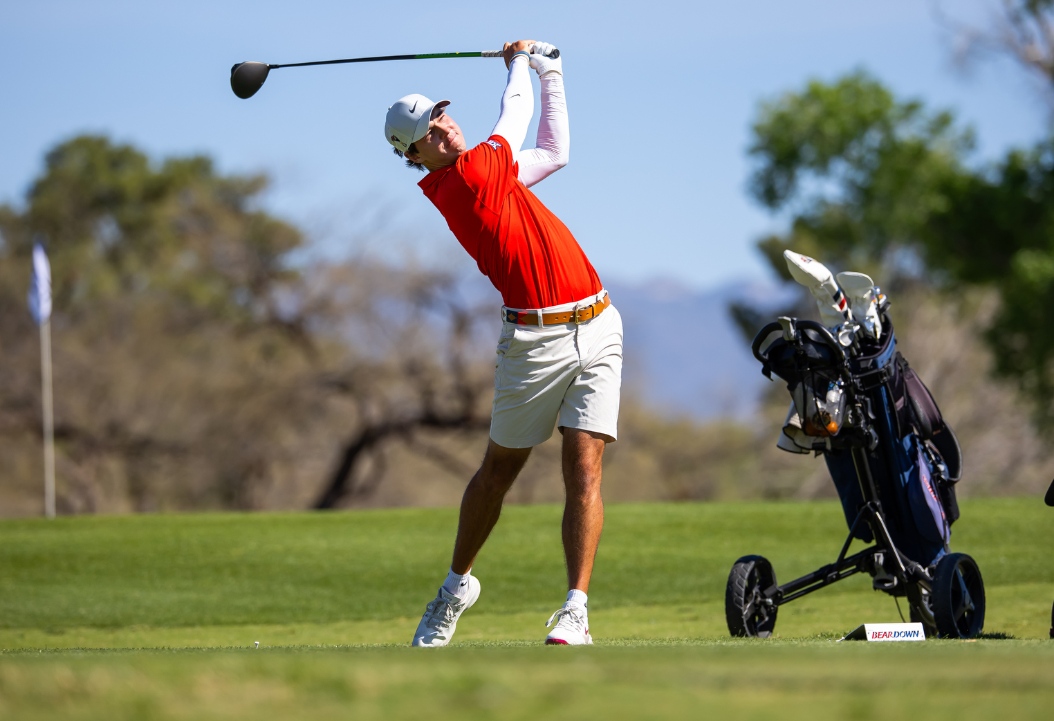 Filip Jakubcik — TUCSON, ARIZ. -- Men’s golf competes in the final round of the 2026 Arizona Thunderbirds Intercollegiate tournament at Tucson Country Club.March 17, 2026. Photo by Mike Christy / Arizona Athletics
