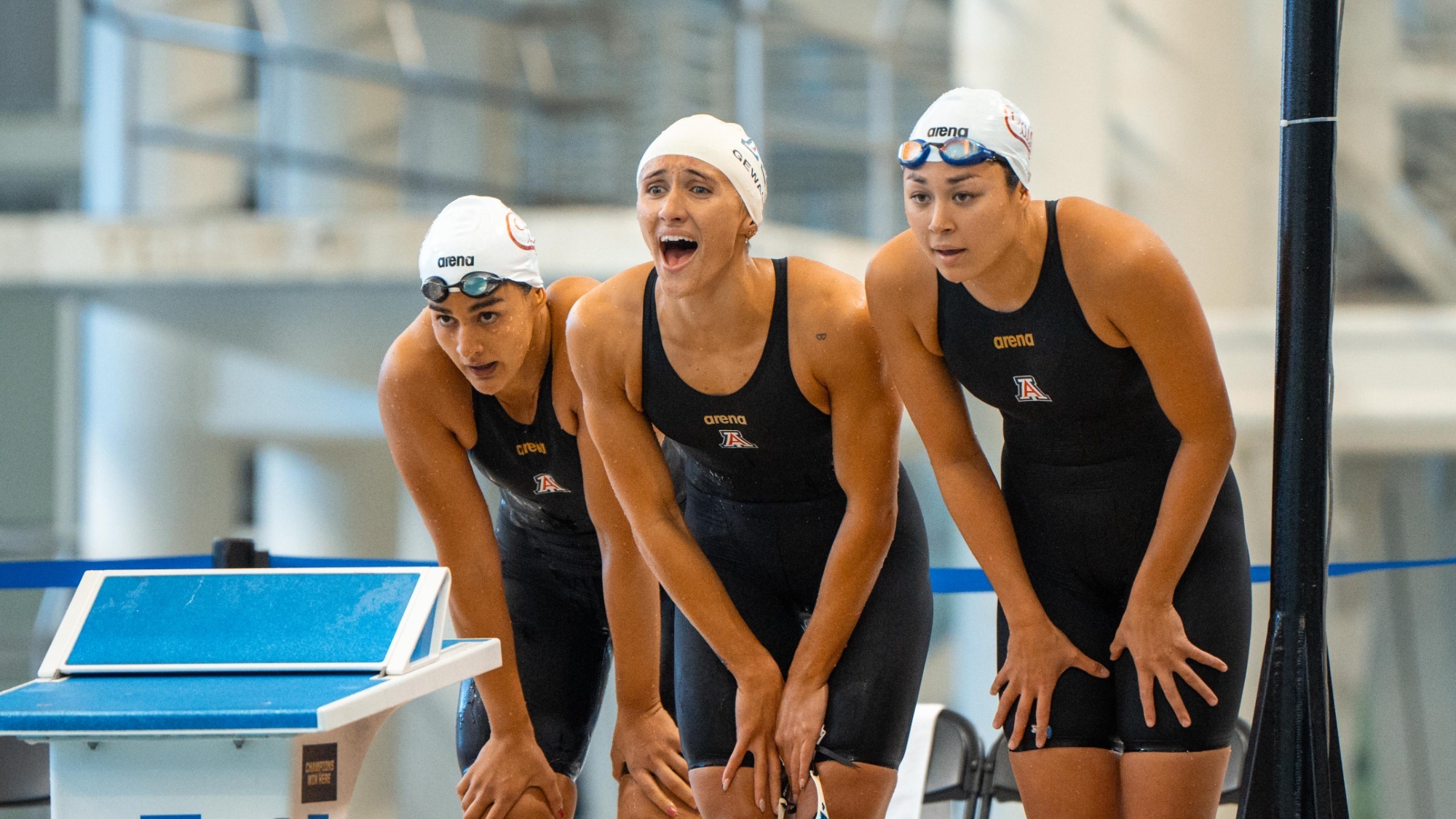 400 Medley Relay Action Photo