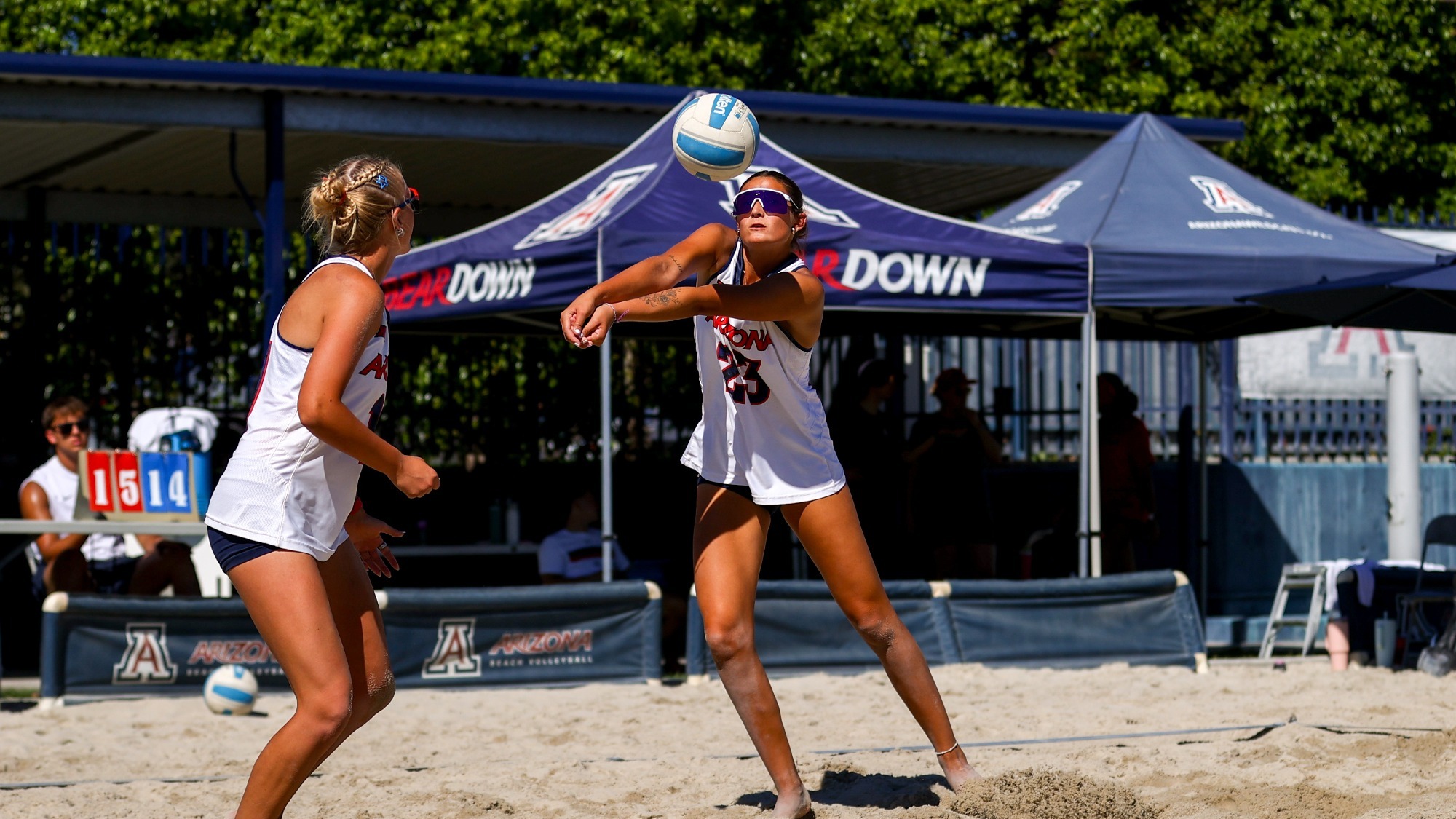 Regan Holmer and Carlie Cisneros