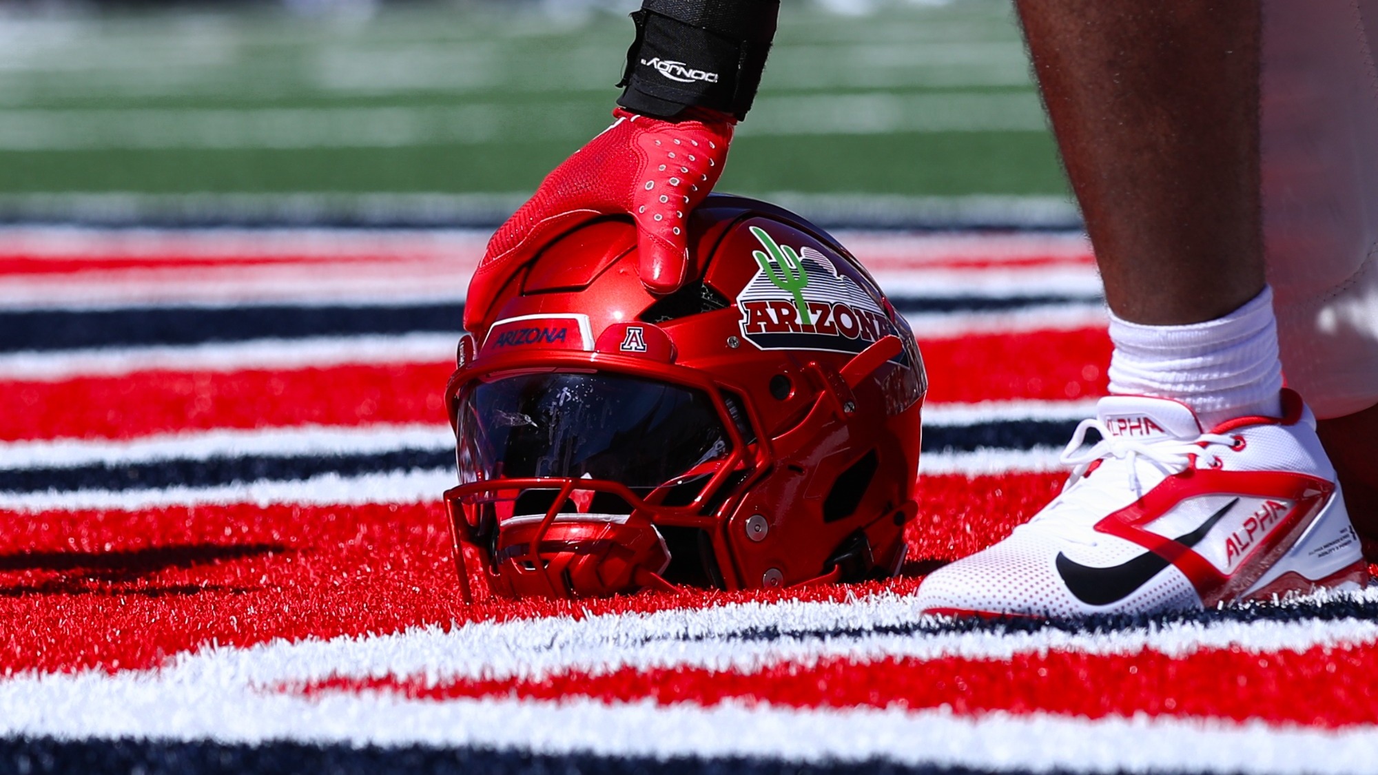 — TUCSON, ARIZ. -- Football vs. Oklahoma State at Arizona Stadium.

Oct. 4, 2025. 
Photo by Sarah Rosewater / Arizona Athletics